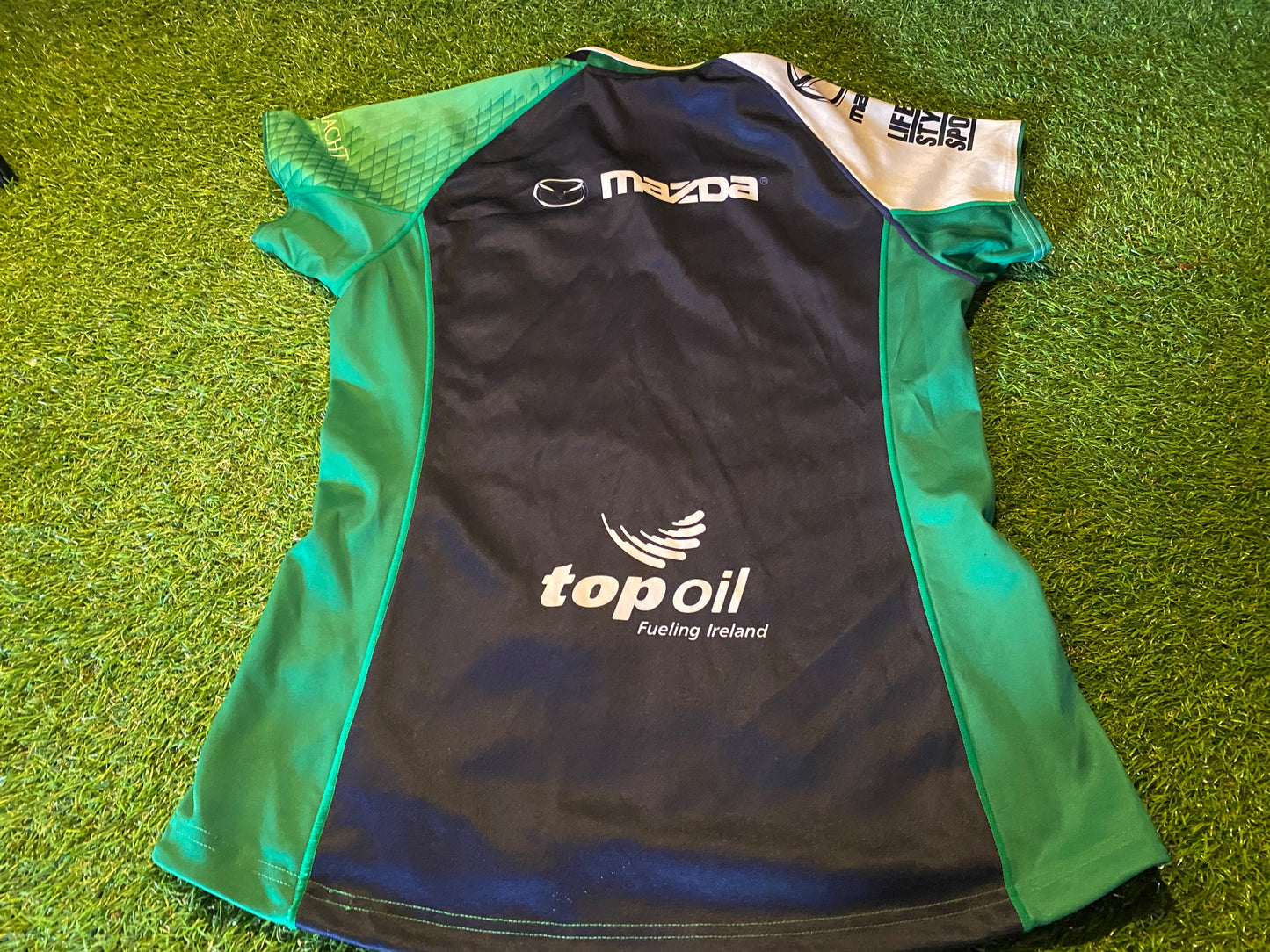 Connacht Ireland Irish Eire Rugby Union Football Adult Womans Females Size 14-16 Jersey
