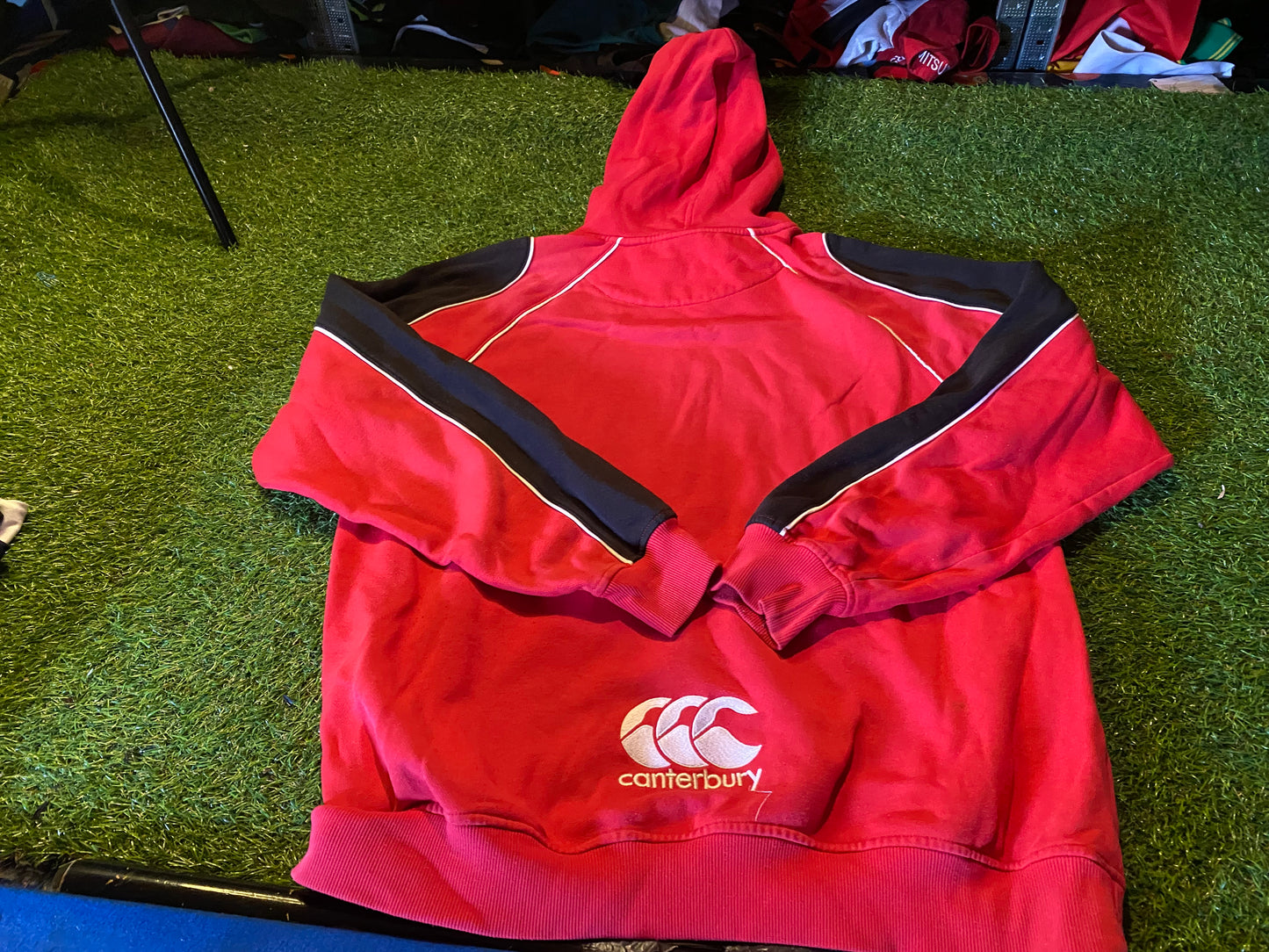 Ulster Northern Ireland Rugby Union Large Mans CCC Made Hoody Hooded Top