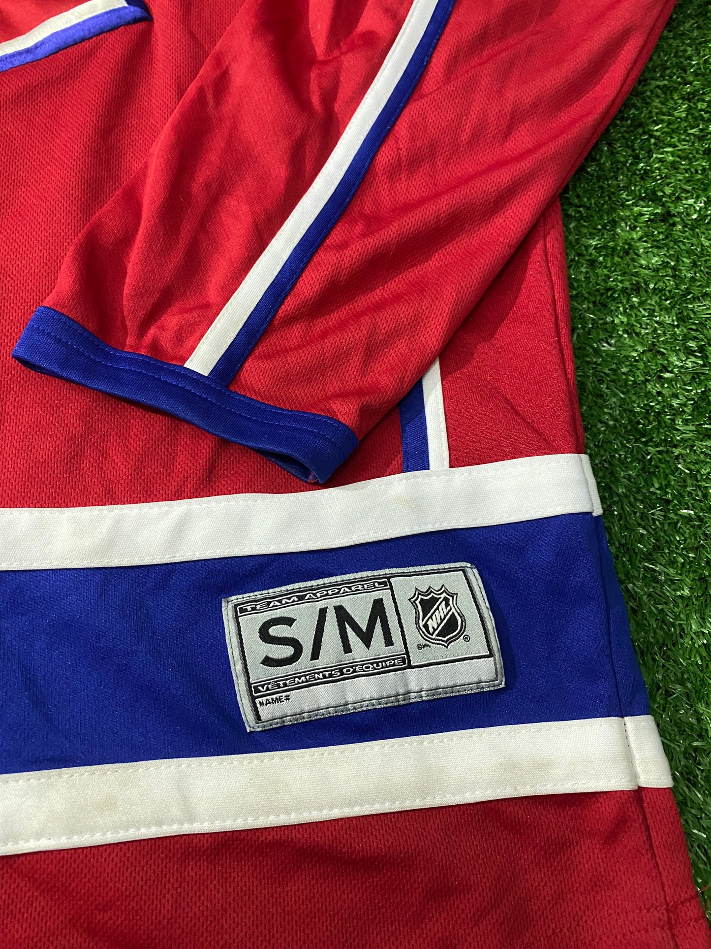 Montreal Canadiens Canada NHL Ice Hockey Medium Mans Big Loose Fit Jersey