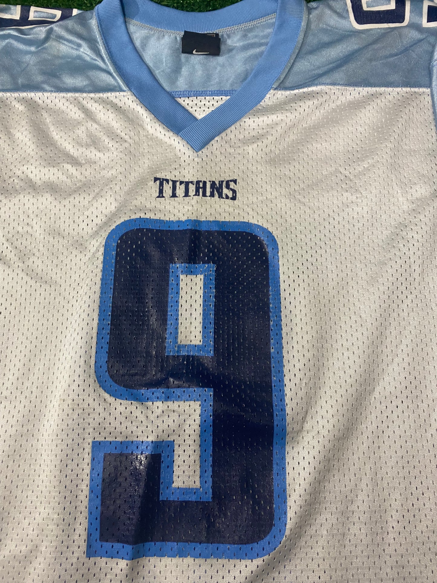 Tennessee Titans USA NFL American Football Medium Mans McNair no9 Vintage Nike Jersey