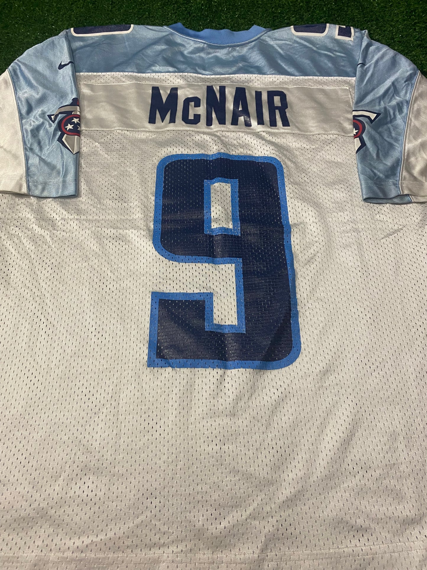 Tennessee Titans USA NFL American Football Medium Mans McNair no9 Vintage Nike Jersey