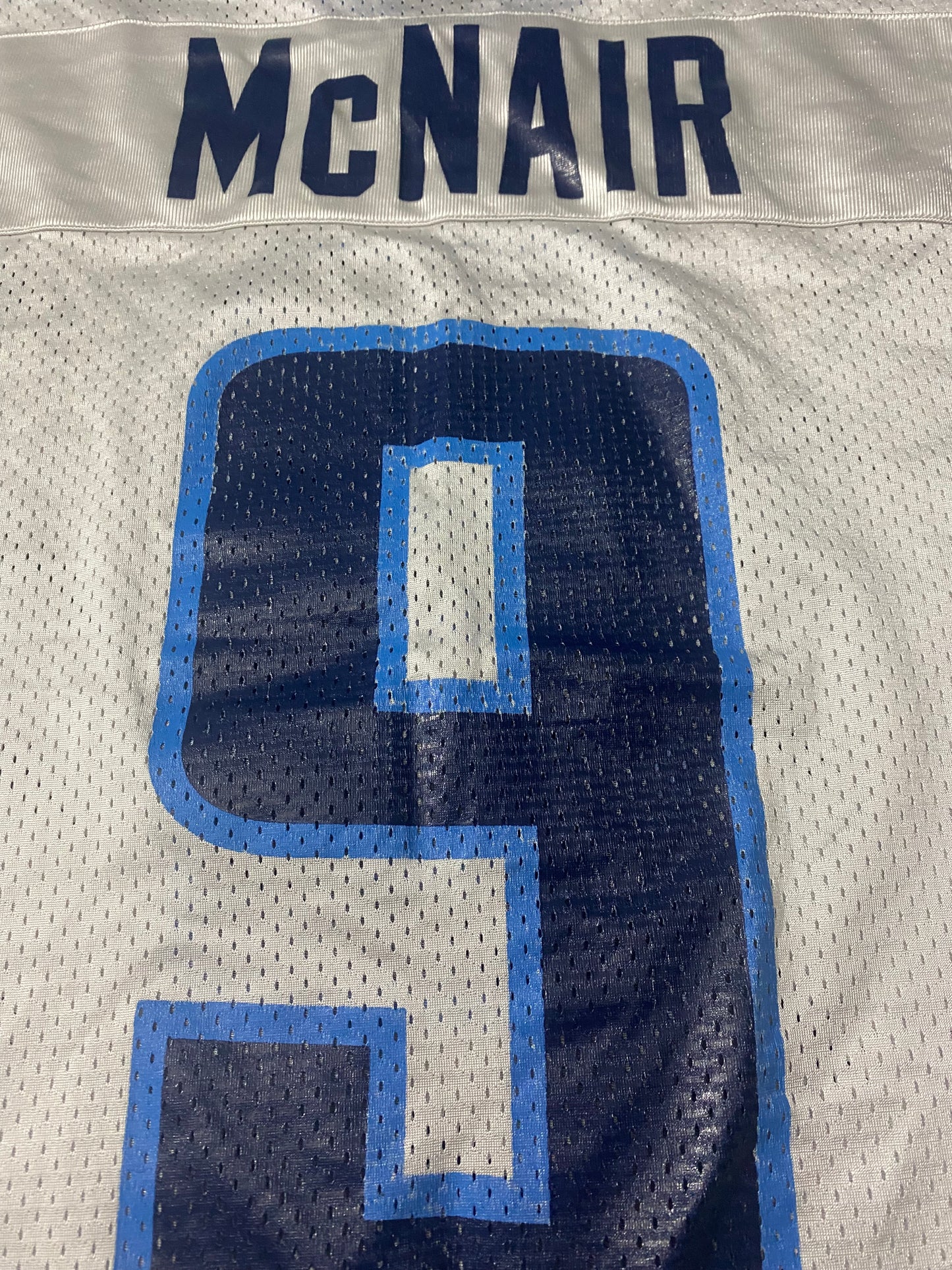 Tennessee Titans USA NFL American Football Medium Mans McNair no9 Vintage Nike Jersey