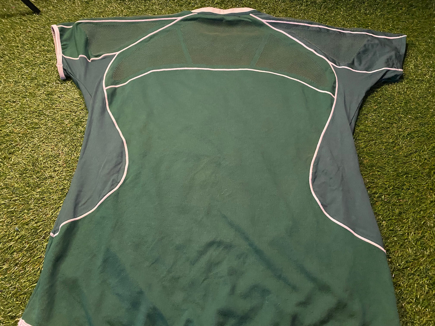 Ireland Eire Irish Rugby Union XXXXL 4XL Mans Tight Fit Player Issued CCC 2007 Home Jersey