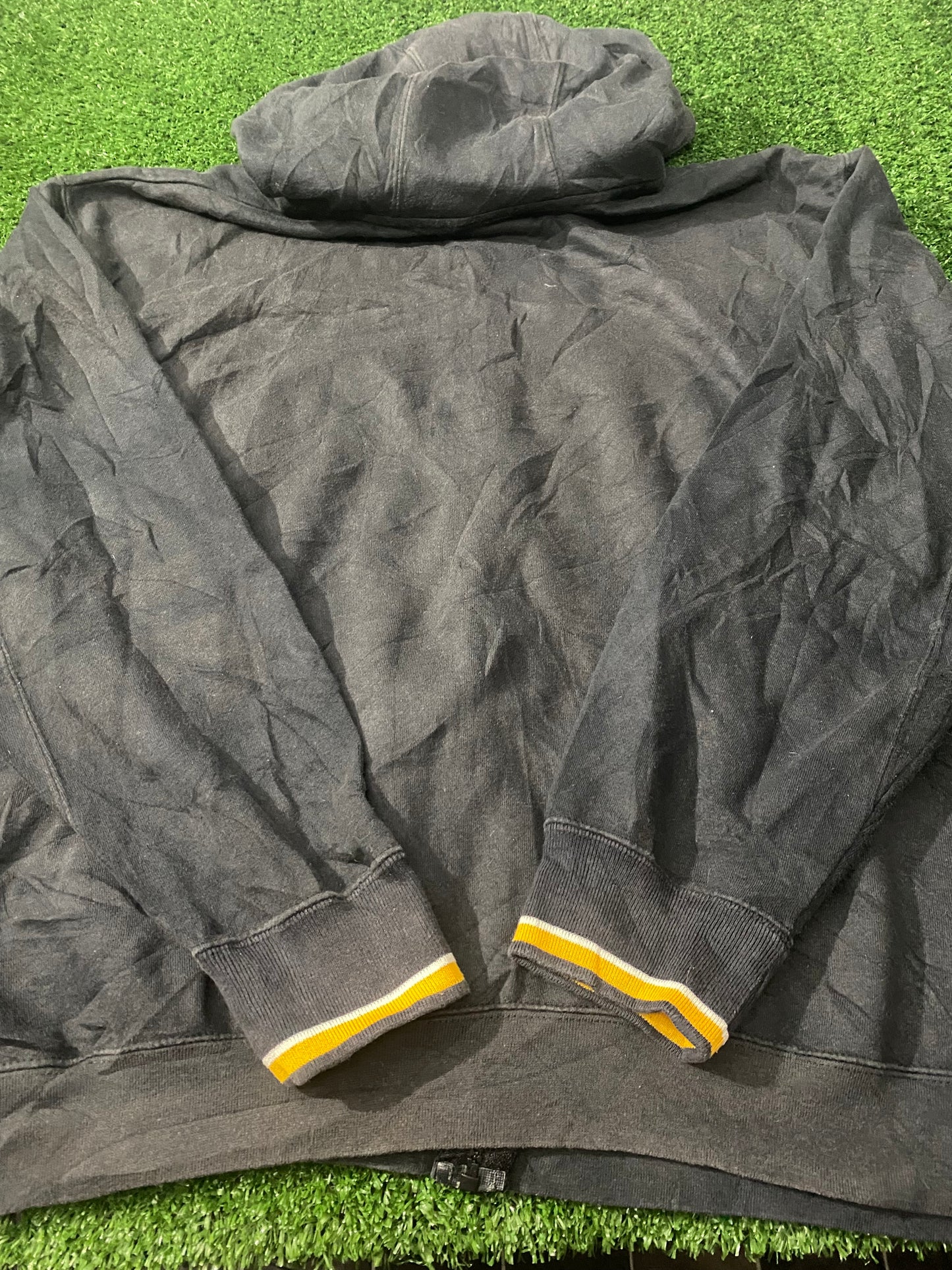 Pittsburgh Steelers USA NFL American Football Big XXL 2XL Mans Zip Up Hoody / Hooded Top