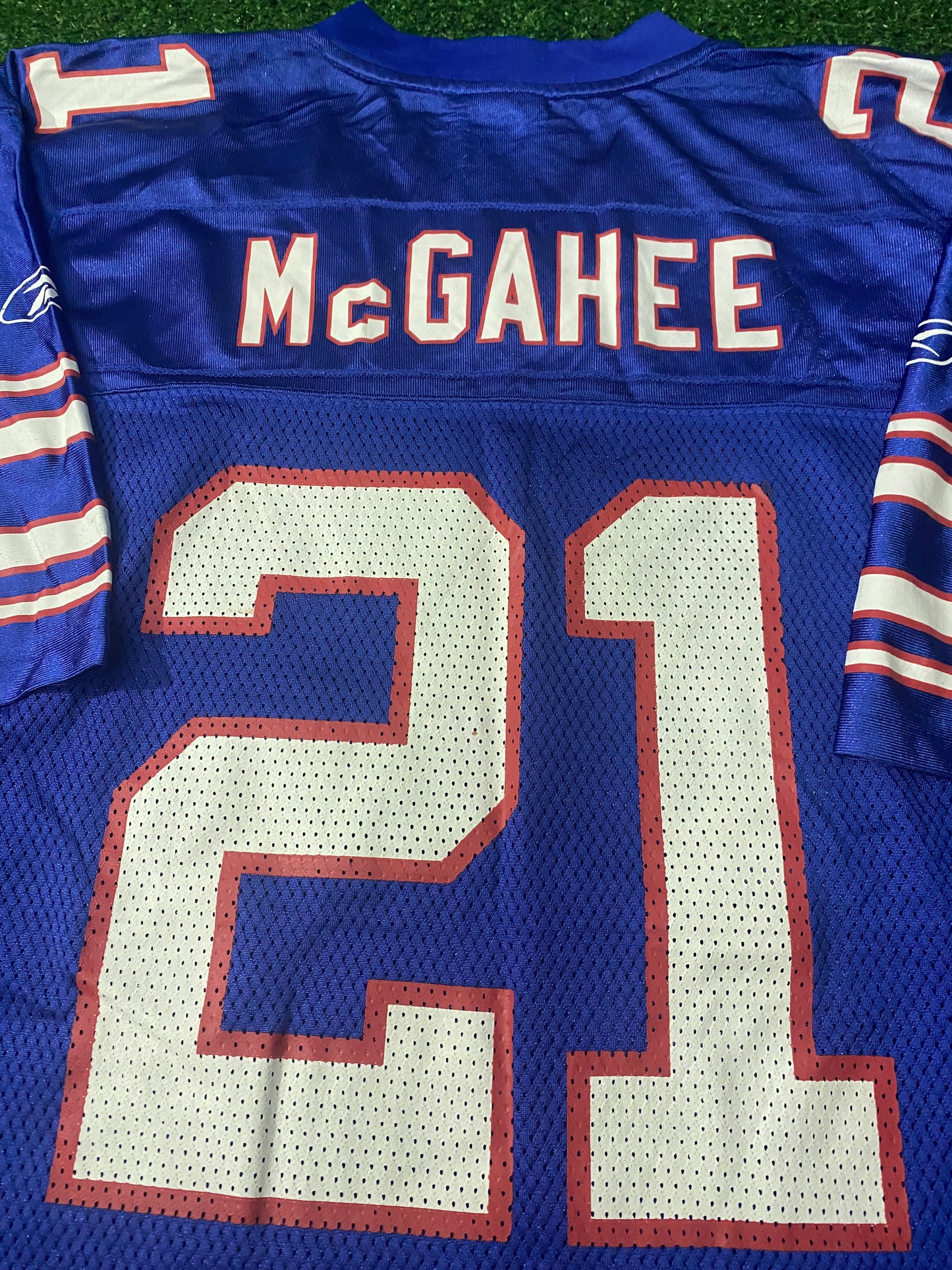 Buffalo Bills USA NFL American Football Medium to Large Mans Reebok Made McGahee no21 Jersey