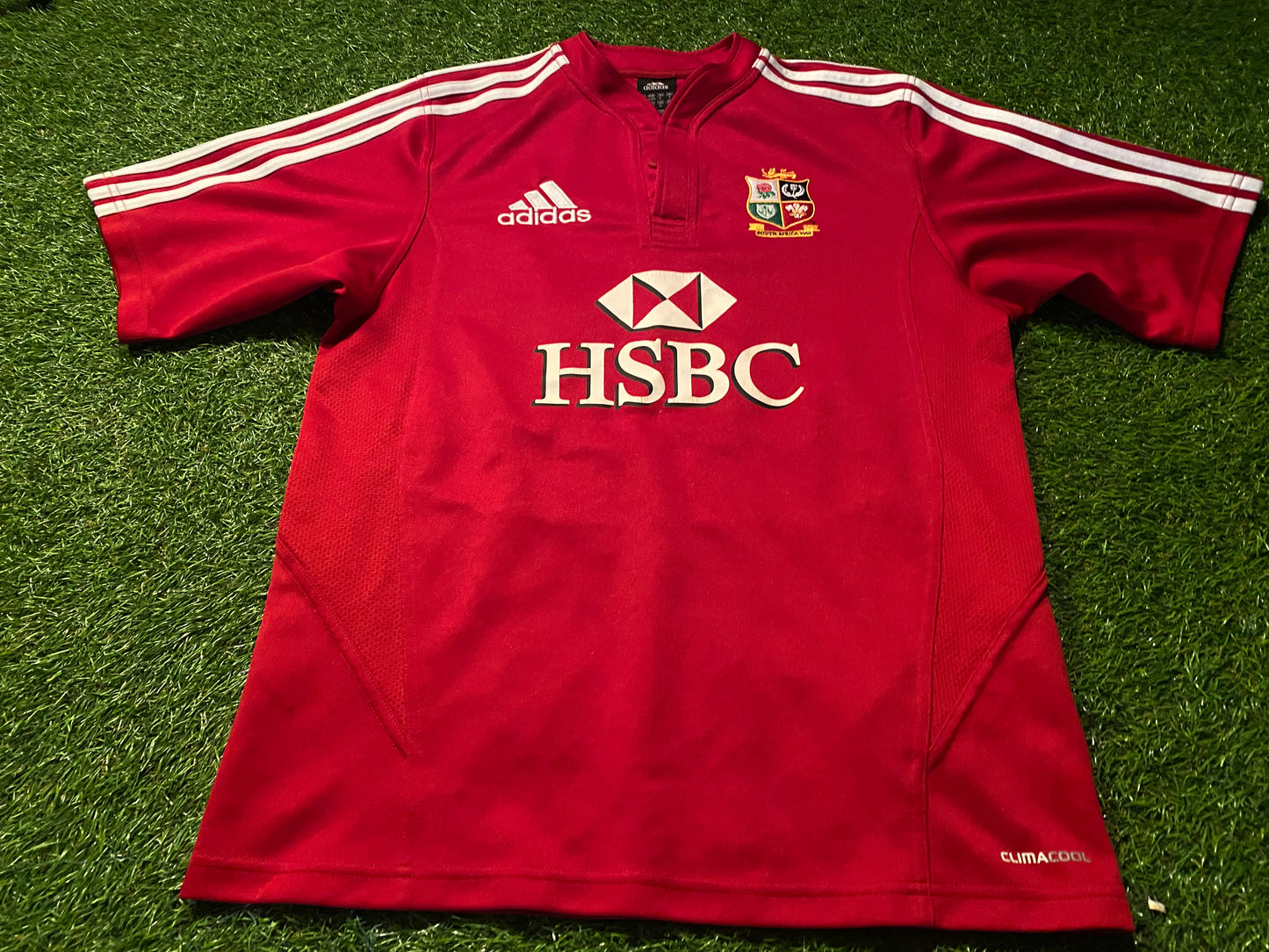 British & Irish Lions Rugby Union Football Small Mans 2009 Adidas Tour of South Africa Jersey