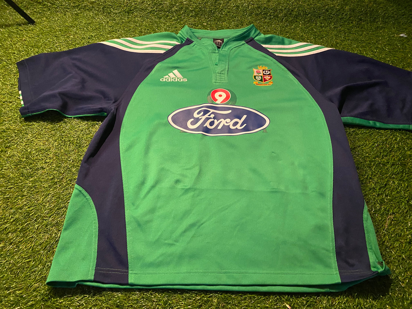 British & Irish Lions Rugby Union XL Extra Large Mans 2005 Adidas Tour of New Zealand Jersey