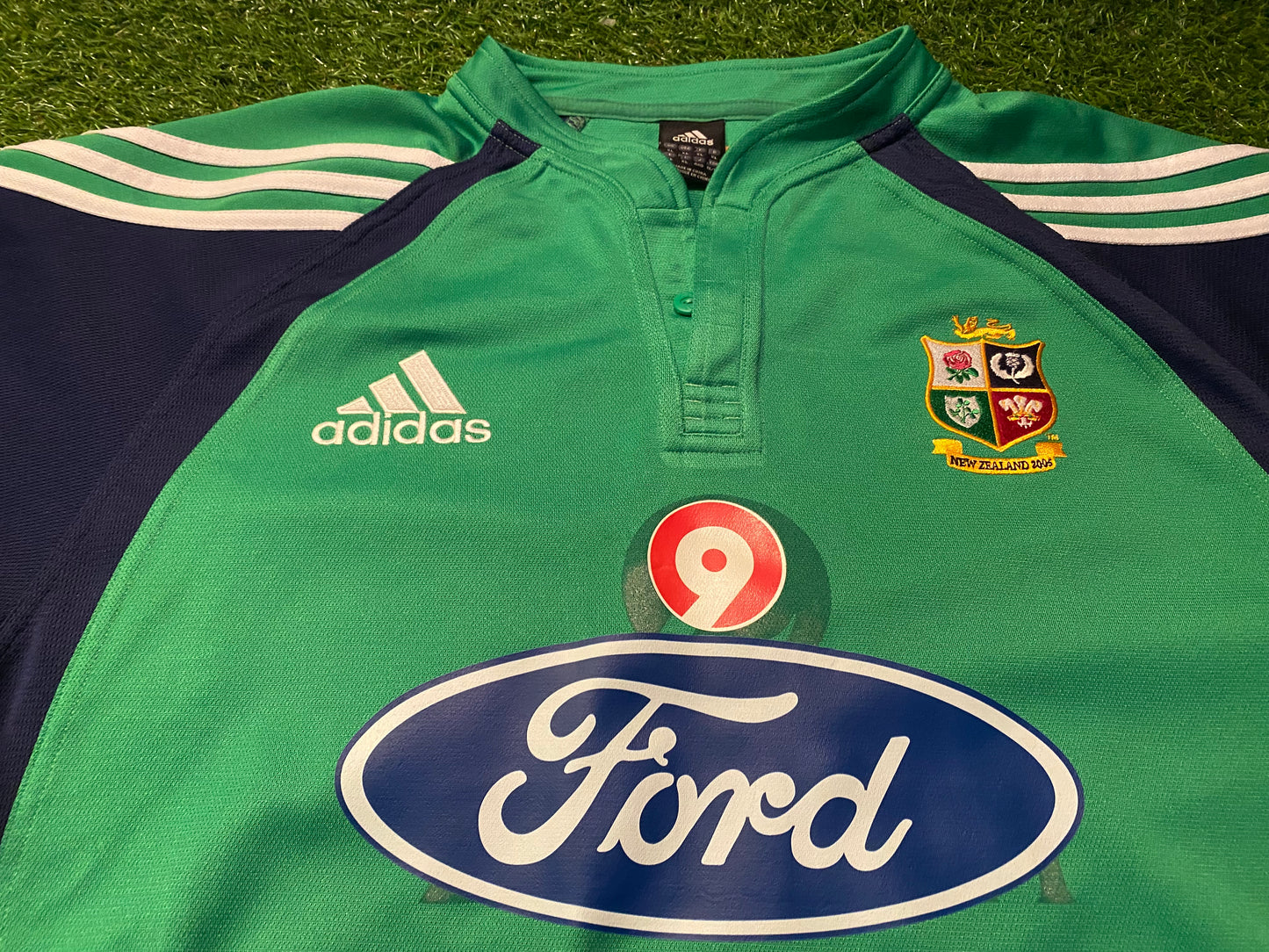 British & Irish Lions Rugby Union XL Extra Large Mans 2005 Adidas Tour of New Zealand Jersey