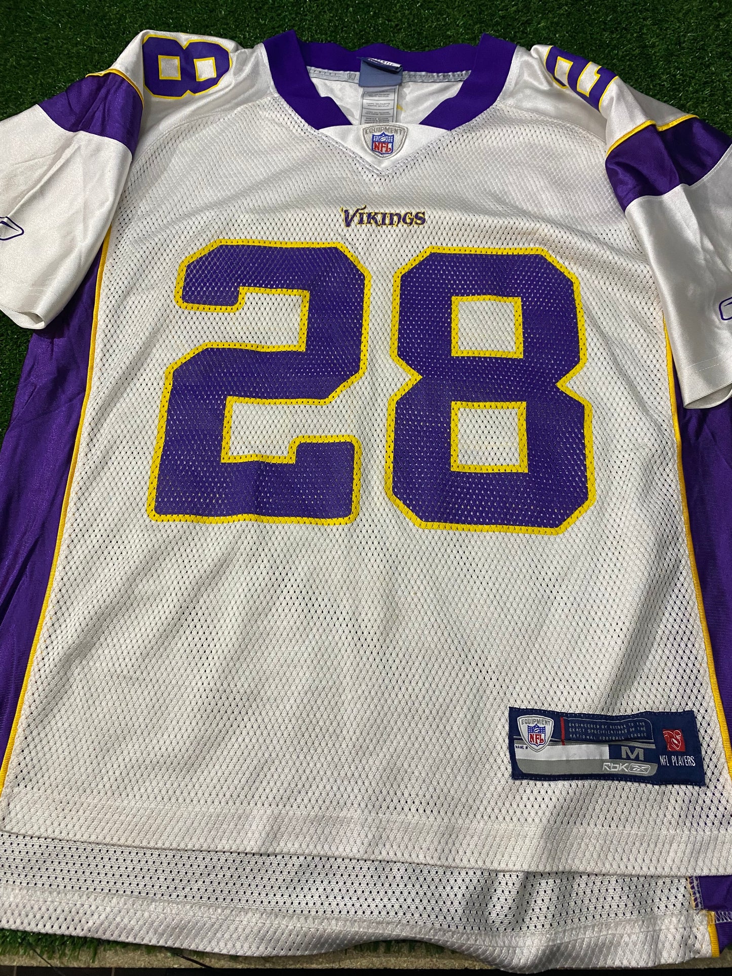 Minnesota Vikings USA NFL American Football Medium Mans Peterson no28 Reebok Jersey