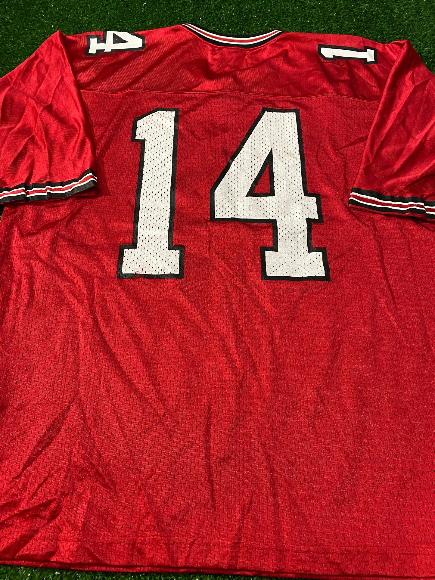 Georgia Bulldogs USA United States Large Mans Nike Made Vintage David Greene no14 Jersey