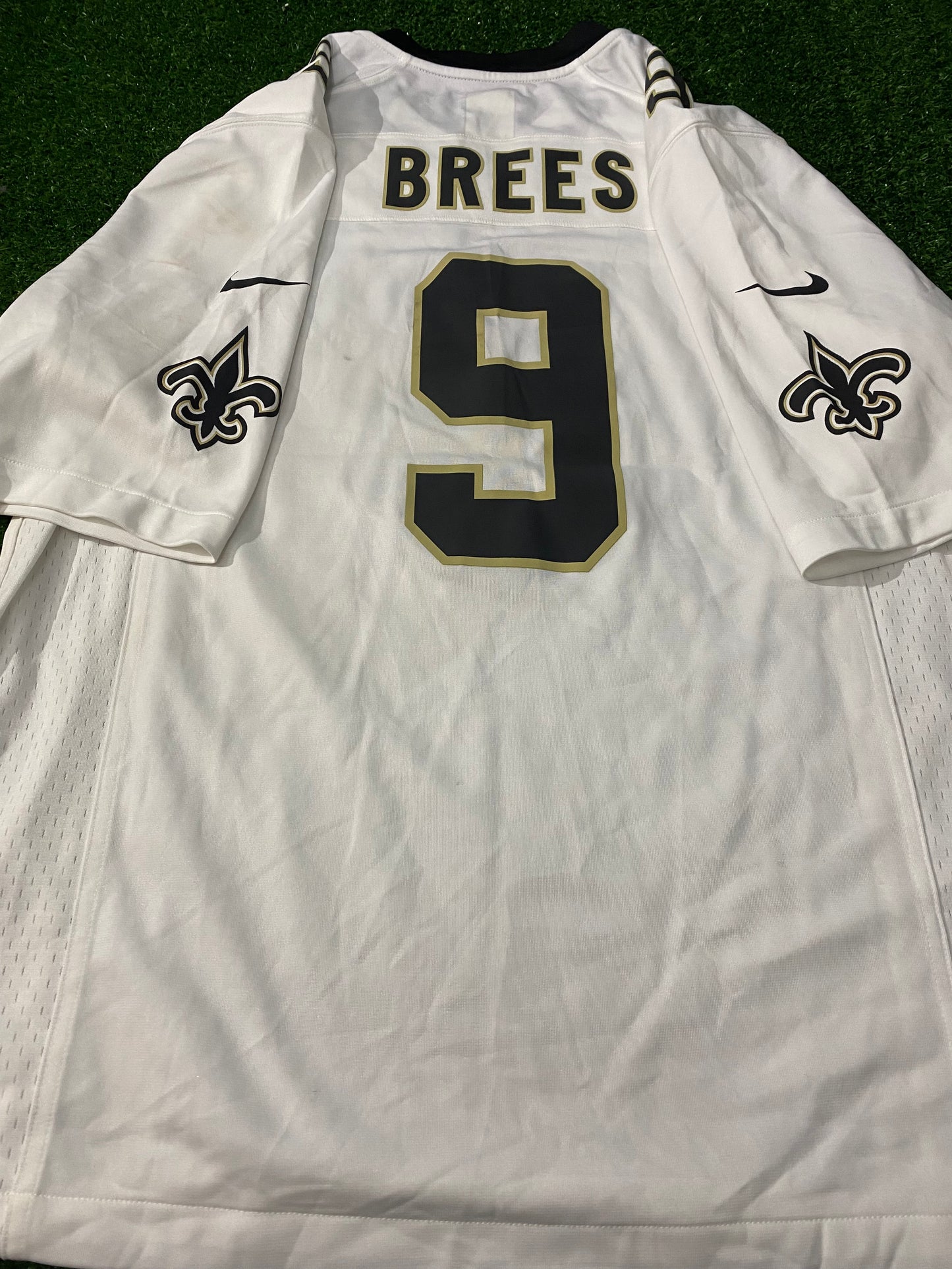 New Orleans Saints USA NFL American Football Large Mans Brees no9 Nike On Field Jersey