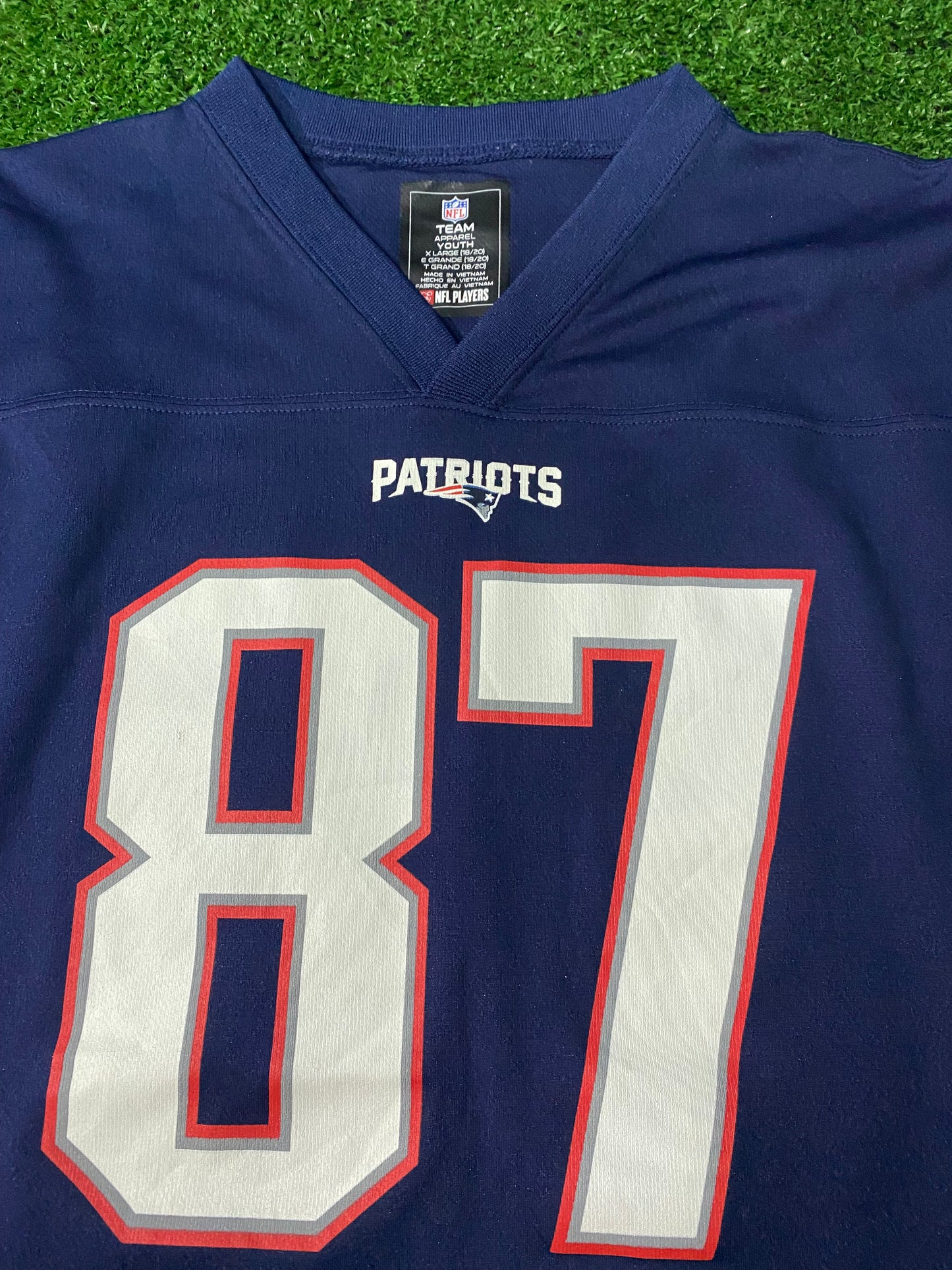 New England Patriots USA NFL American Football Yoiths / Small Mans Gronkowski no87 Jersey