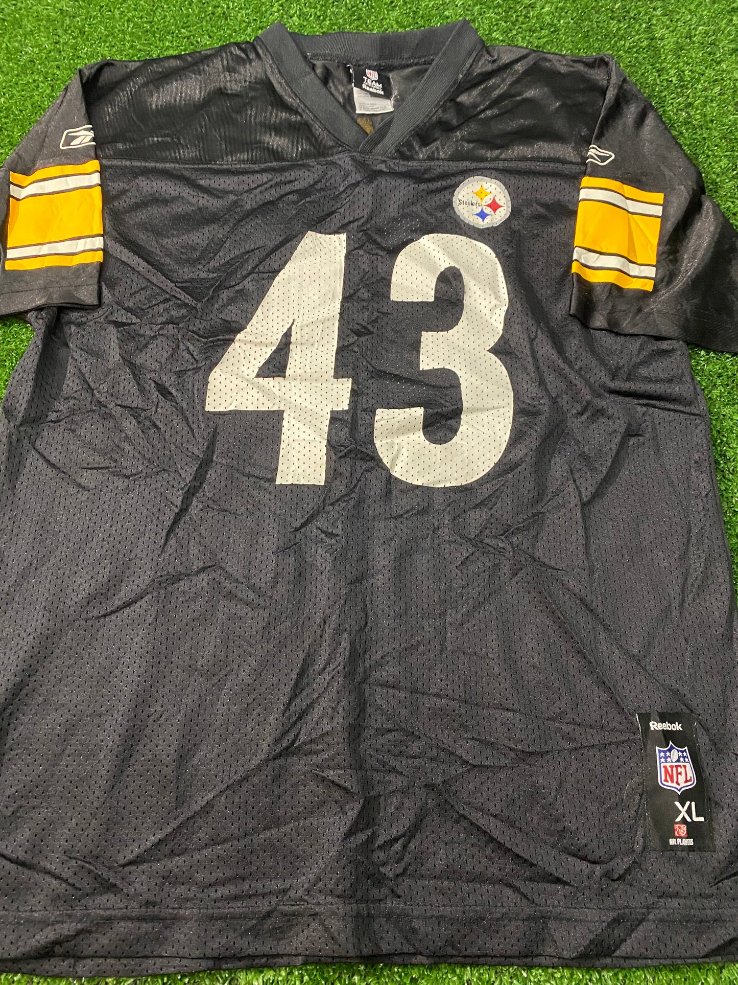 Pittsburgh Steelers USA NFL American Football Youths / Small Mans Polamalu no43 Reebok Jersey