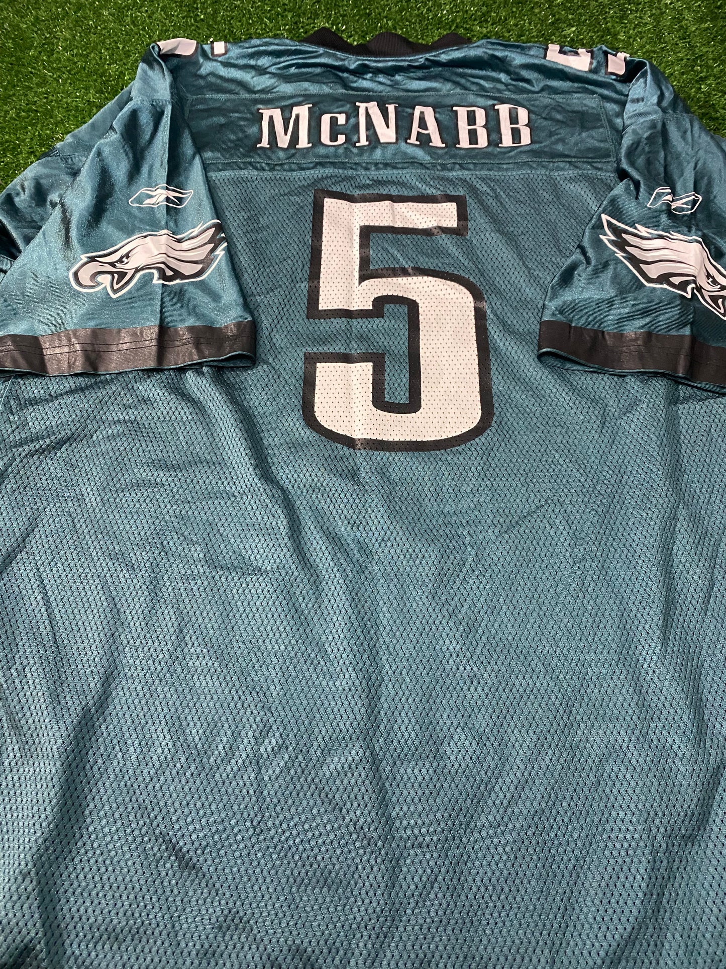 Philadelphia Eagles USA NFL American Football Big XXL 2XL mans McNabb no5 Reebok Jersey