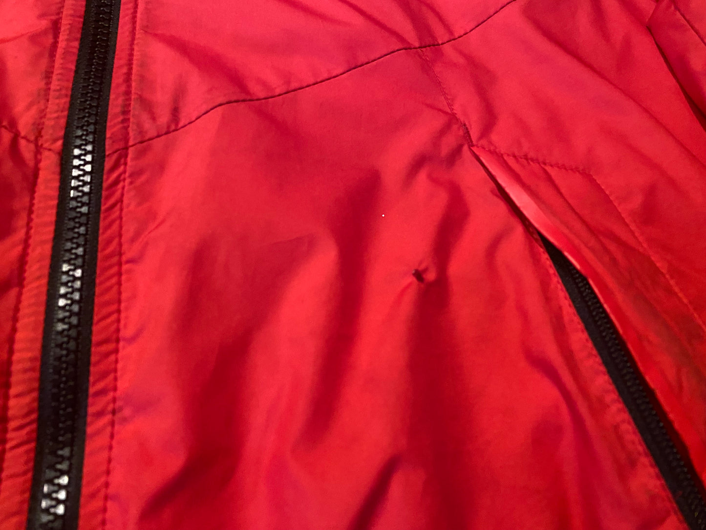 Manchester United Football Small Mans Nike Made Puffed Padded Hooded Zip Up Coat