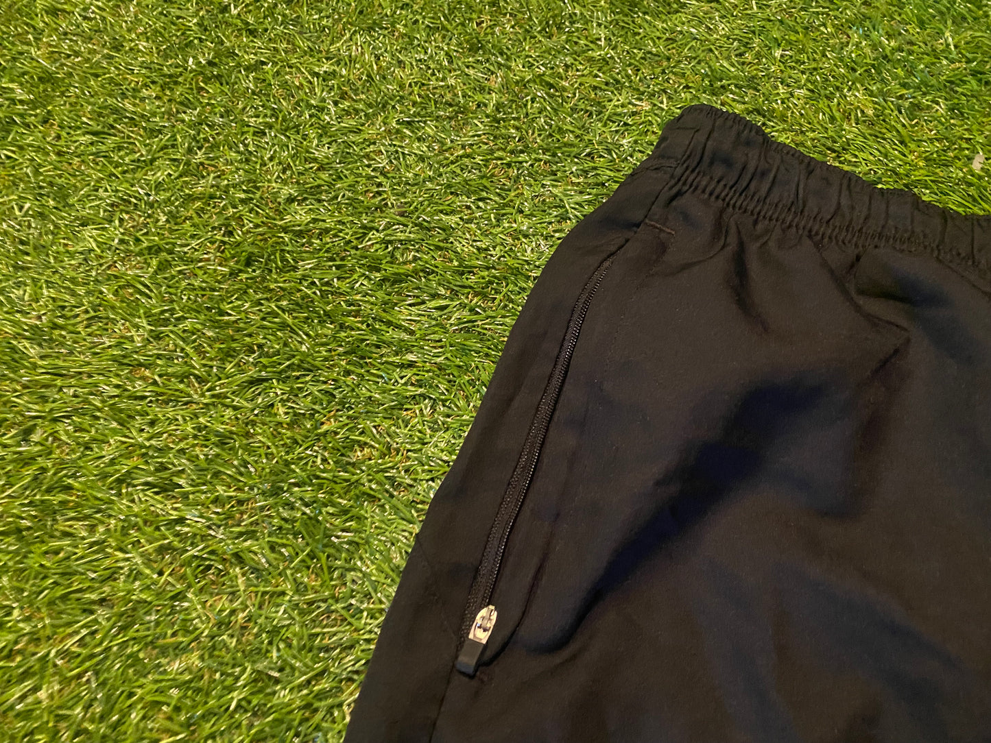 Linfield FC Northern Ireland Soccer Football 1886-2011 Large Mans Black Umbro Shorts