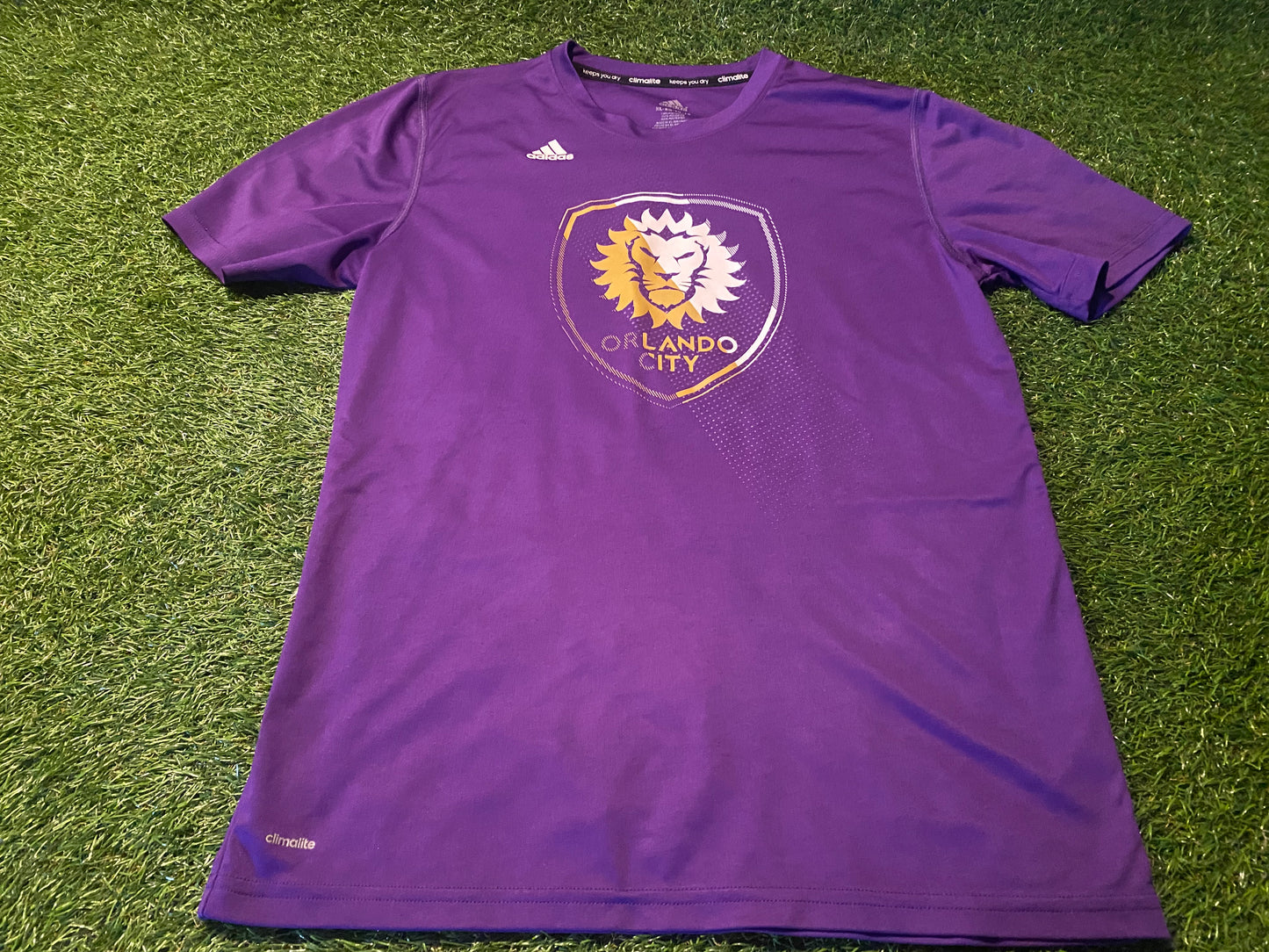 Orlando City USA MLS Soccer Football Youths / Small mans Adidas Made Leisure Top