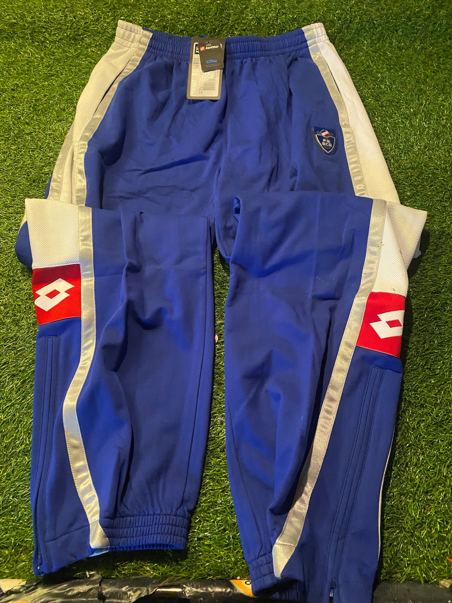 Yugoslavia FS SCG Soccer Football Lotto Made XXL 2XL Mans Tracksuit Bottoms