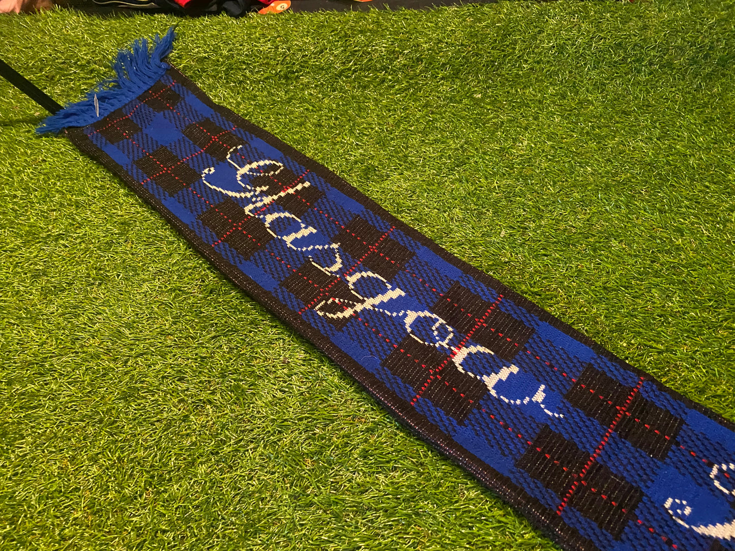 Glasgow Rangers FC Scotland Scottish Football Soccer Full Size Vintage Adult Scarf Scarves