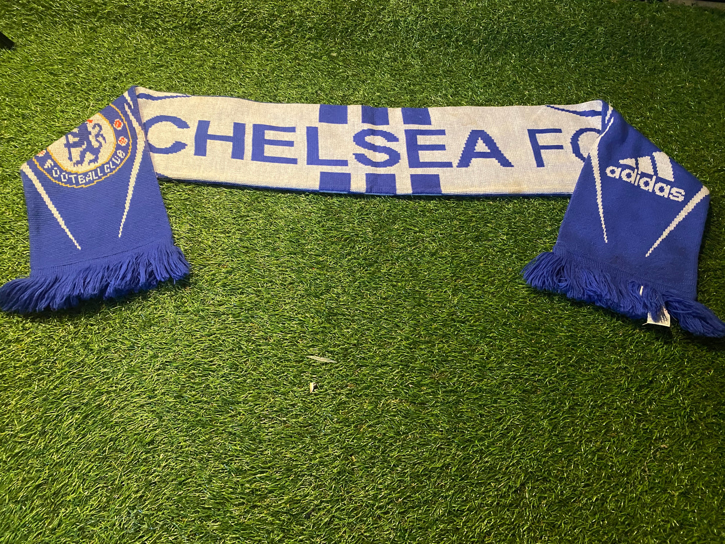 Chelsea FC England Football Soccer Full Size Adidas Made Adult Scarf Scarves