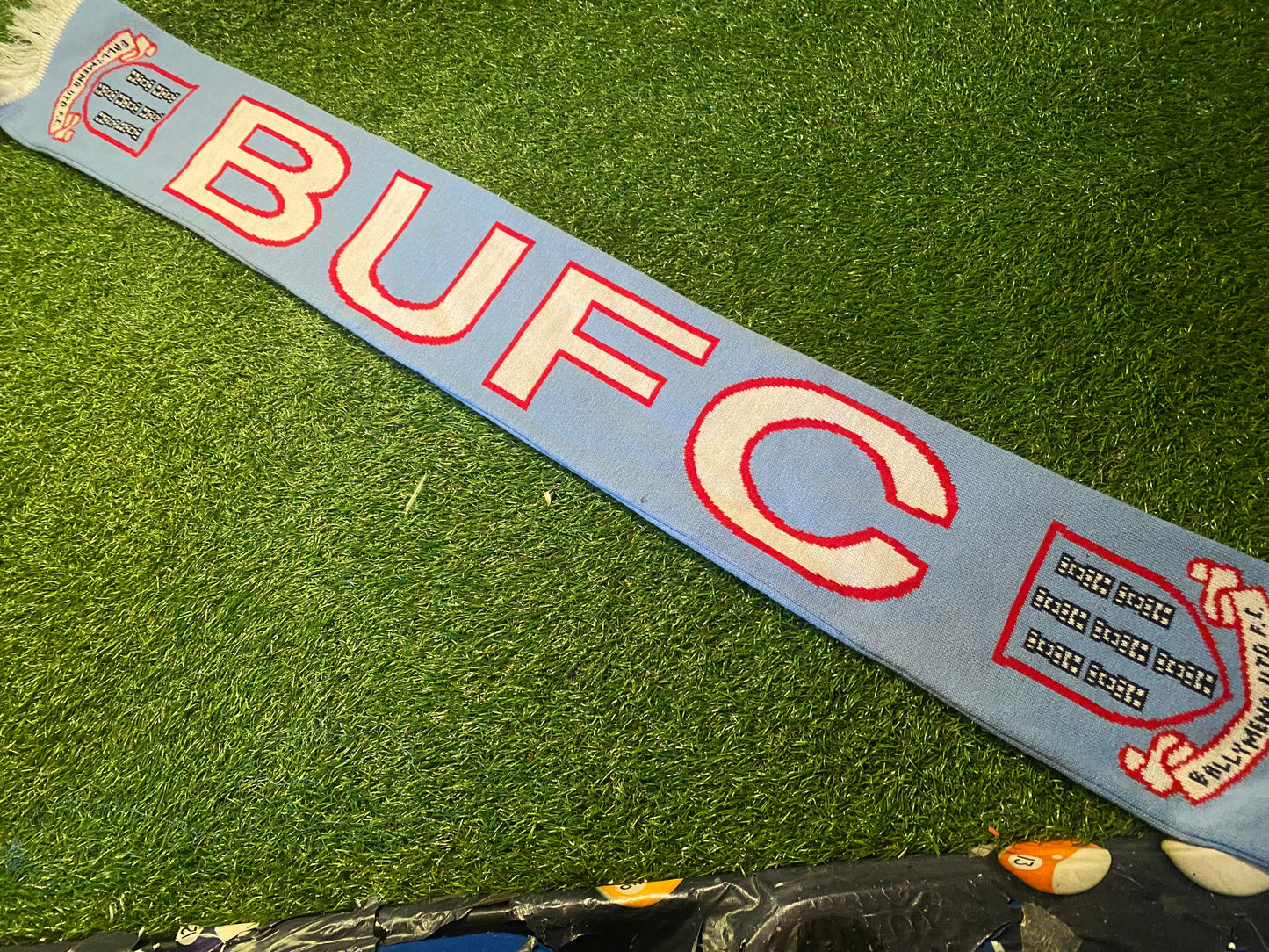 Ballymena United Northern Irish Ireland Football Soccer Full Size Adult Scarf Scarves