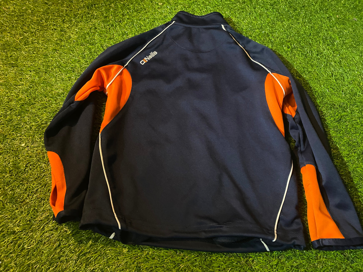 Co Armagh GAA Gaelic Football Ireland Irish Kids Medium Boys / Girls 7-8 Year Old Zip Up Top