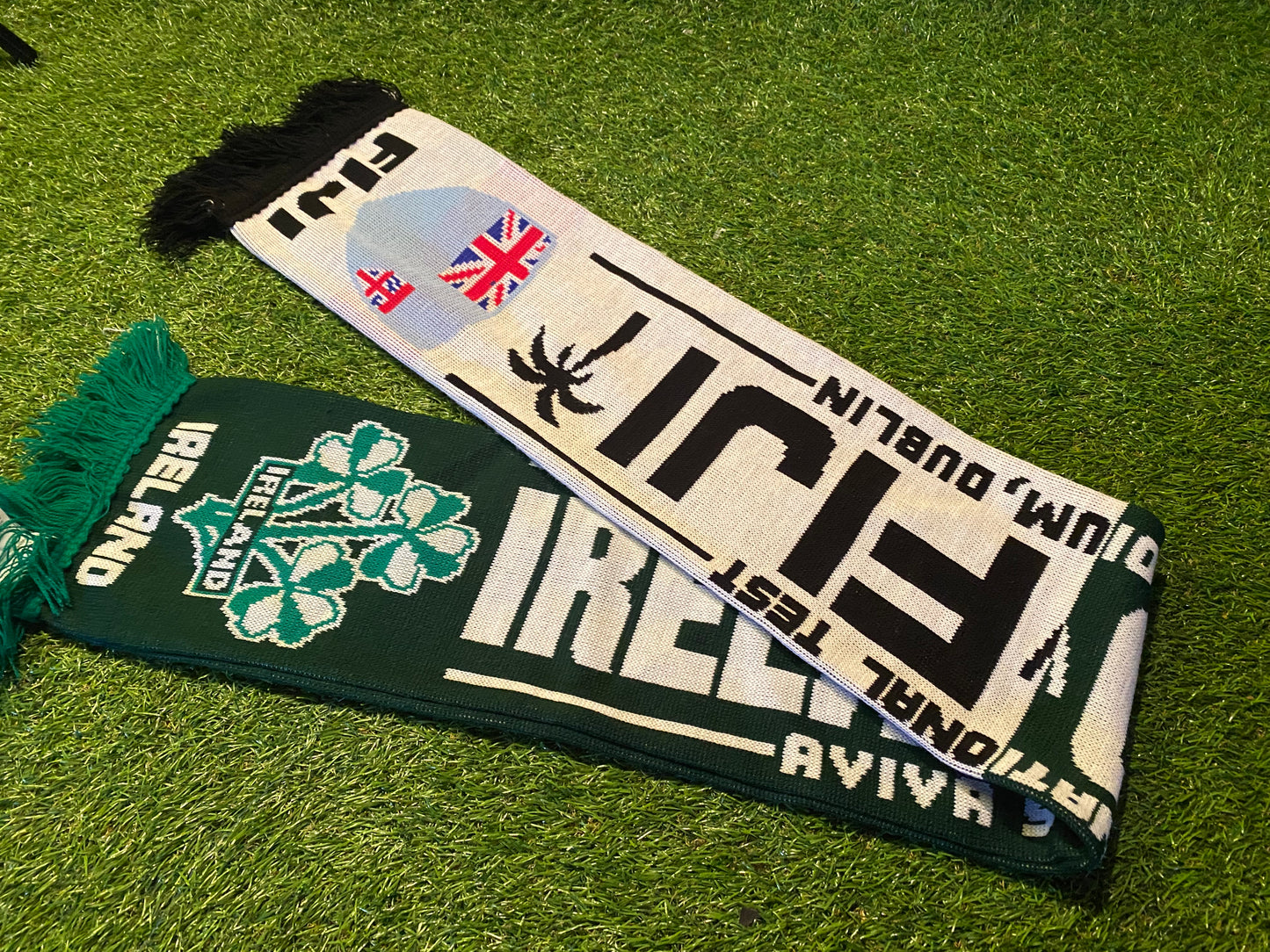Ireland v Fiji Irish Eire Aviva Stadium Rugby Union Football Adult Size Scarf Scarves