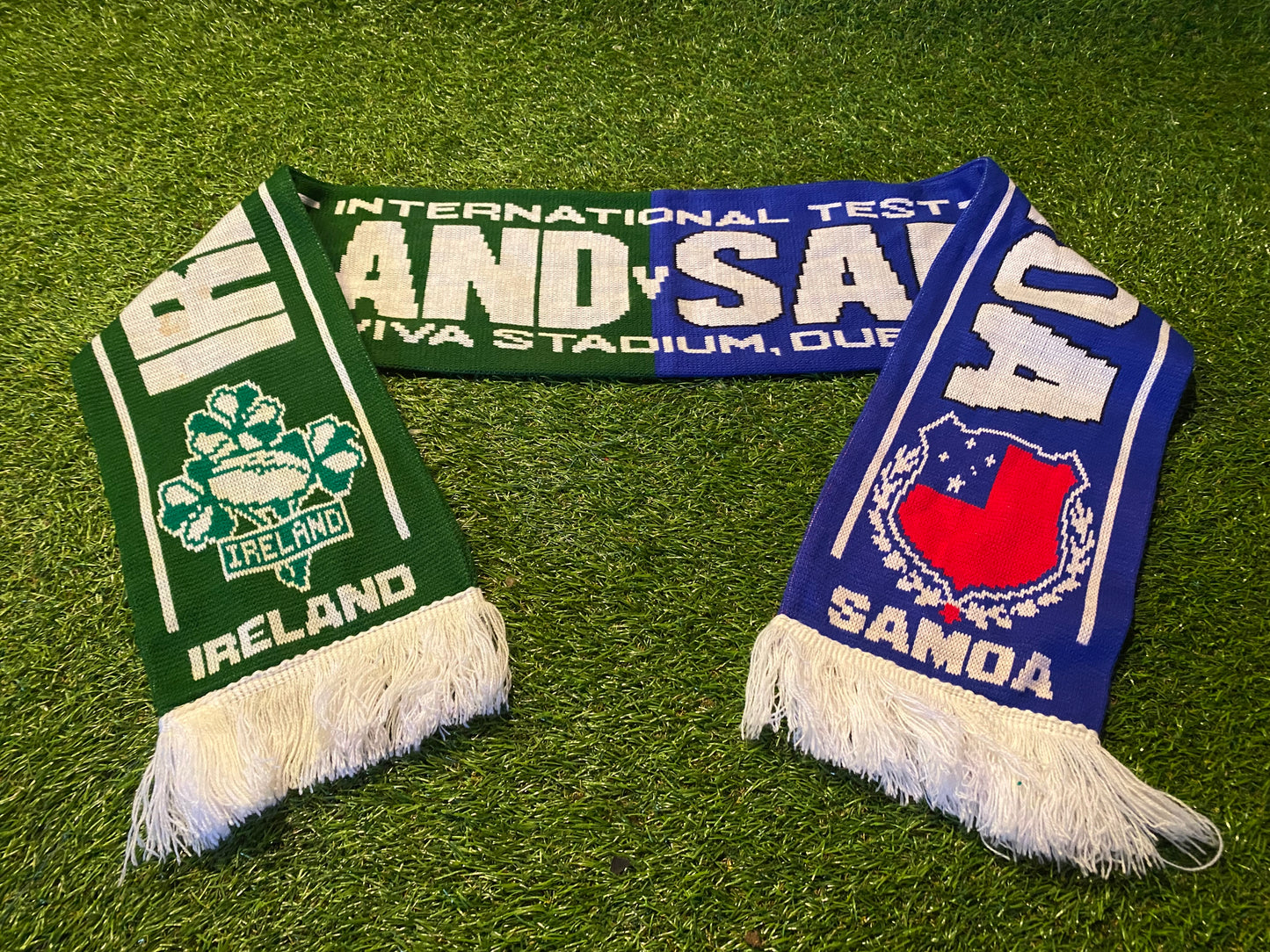Ireland v Samoa Irish Eire Aviva Stadium Rugby Union Football Adult Size Scarf Scarves