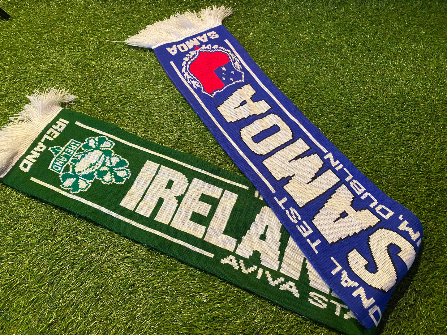 Ireland v Samoa Irish Eire Aviva Stadium Rugby Union Football Adult Size Scarf Scarves