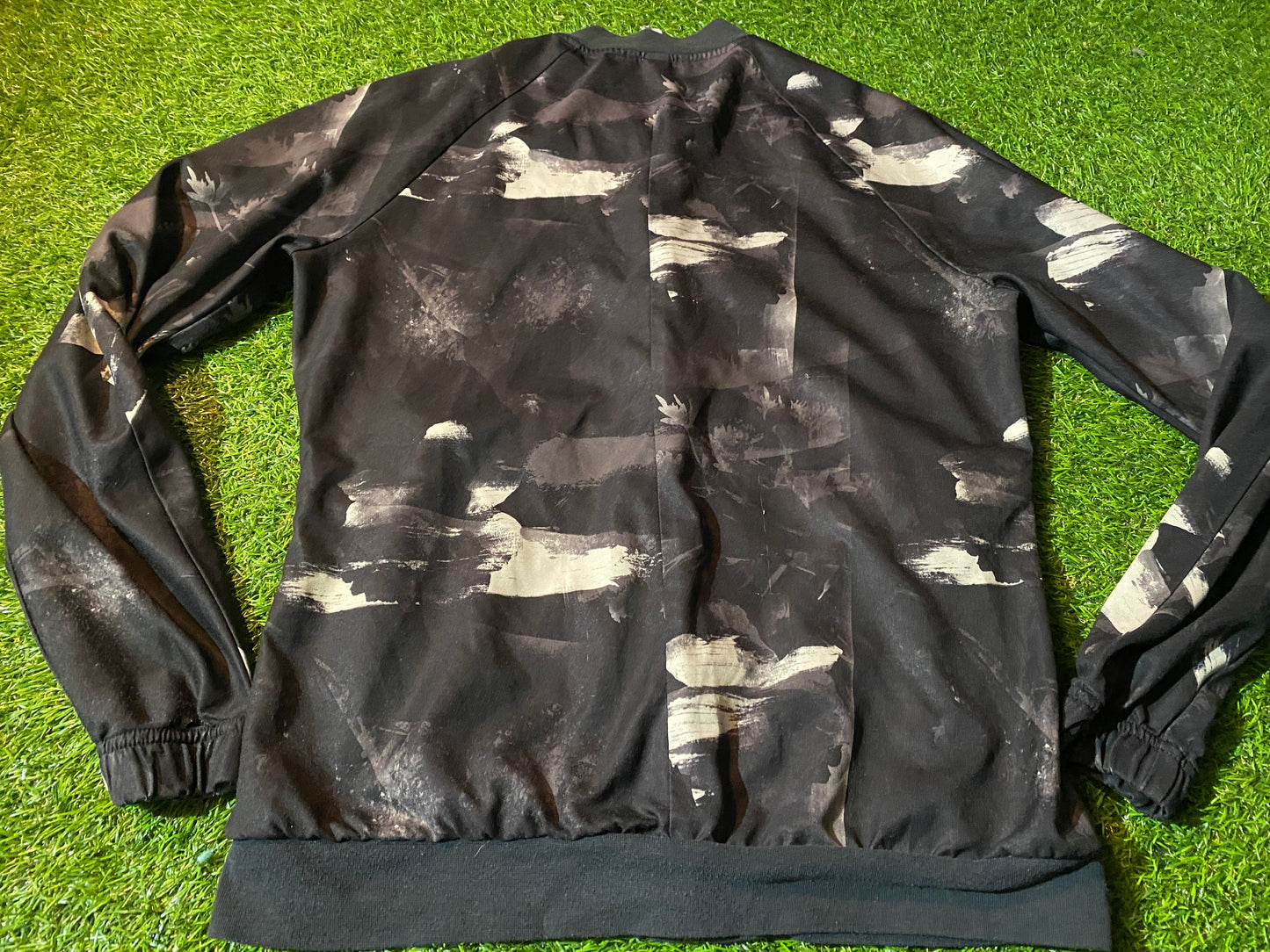 Adidas 3 Stripes Small Mans Lightweight Zip Up Jacket