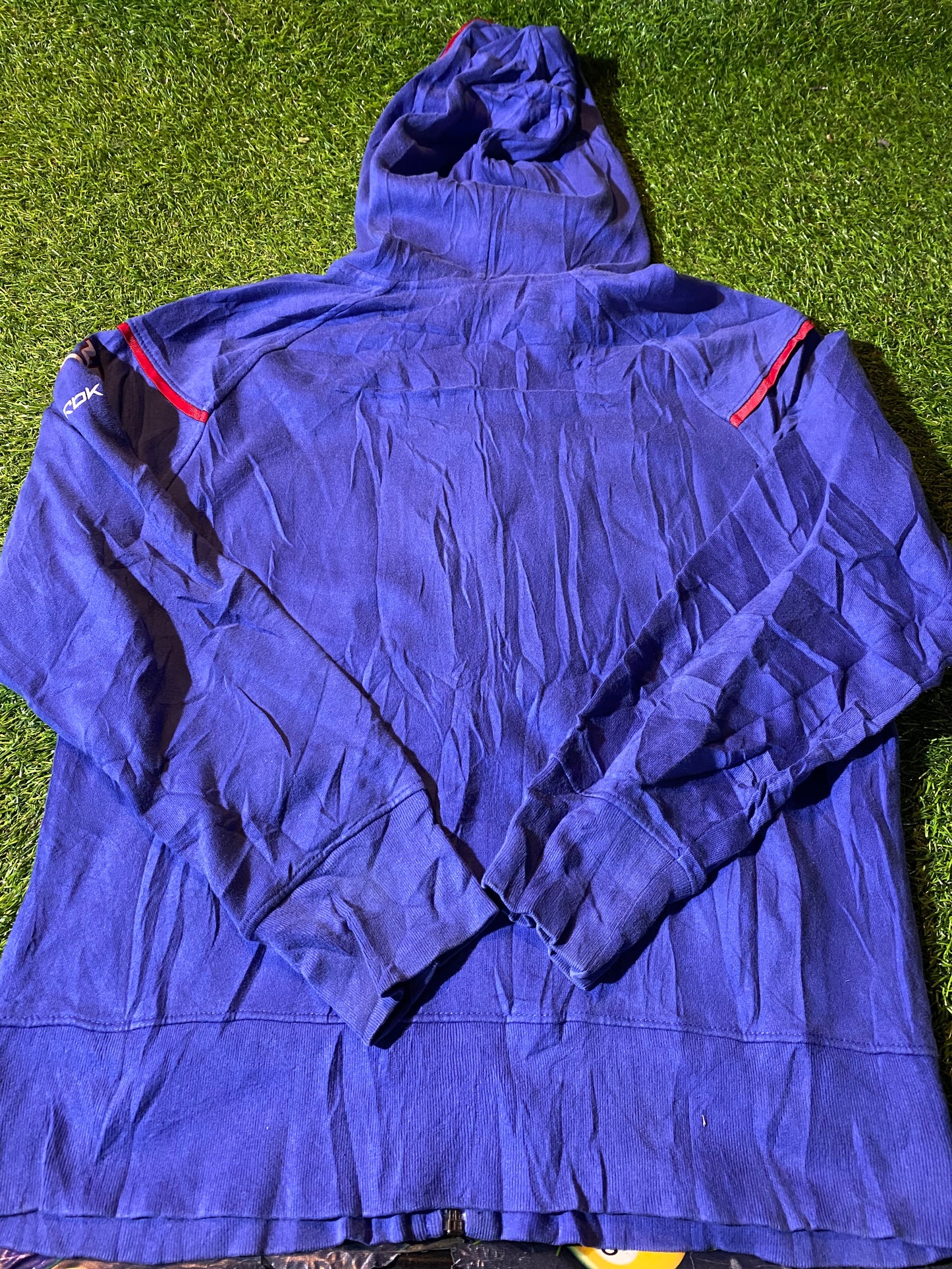 NY New York Giants NFL American Football USA Medium Mans Zip Up Hoody / Hooded Top