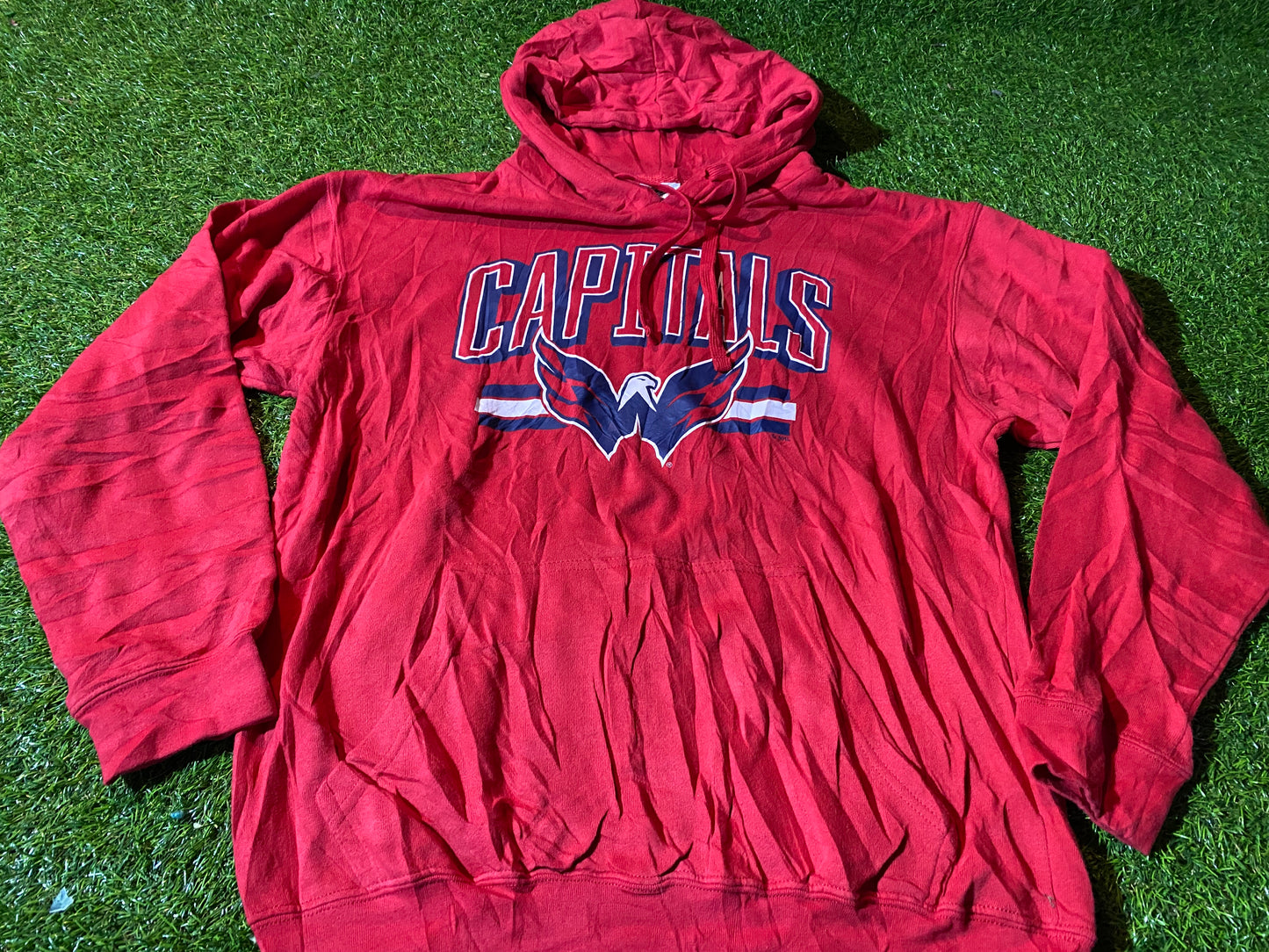 Washington Capitals USA NHL Ice Hockey Medium Mans Vintage Hoody / Hooded Top