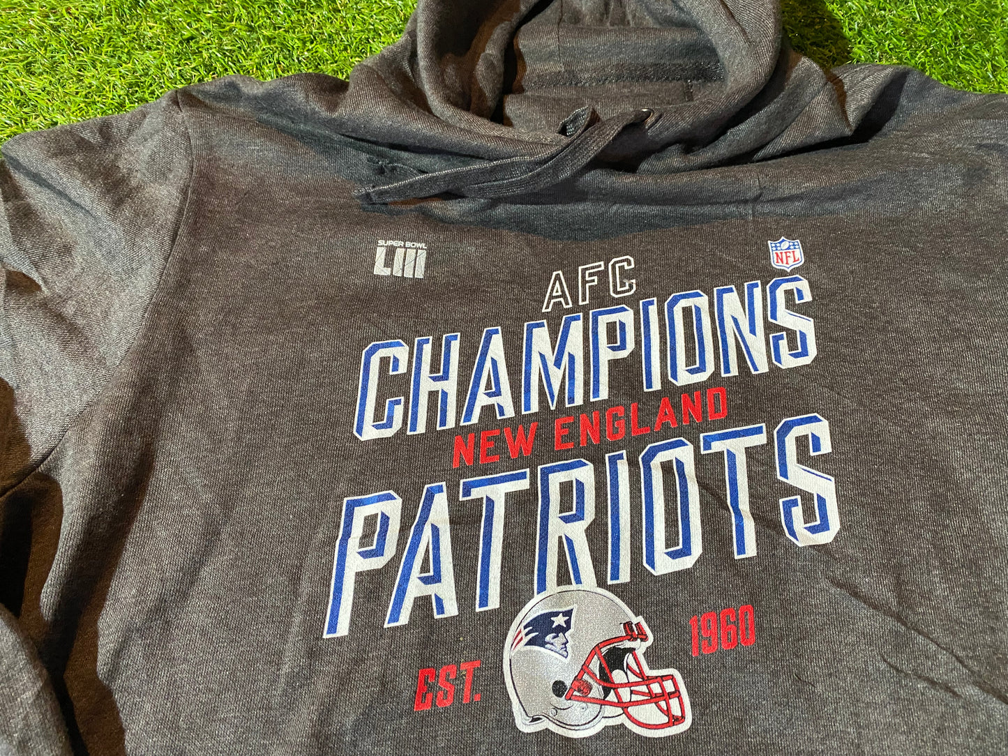 New England Patriots USA NFL American Football XL Extra Large Mans 2018 Hoody / Hooded Top