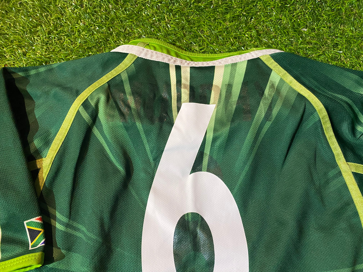 South Africa Springboks Rugby Union Football Medium Mans Rare no6 CCC Made Jersey