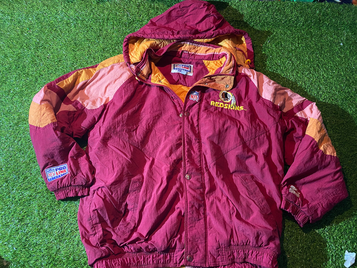 Washington Redskins USA NFL American Football XL Extra Large Mans Vintage Starter Jacket / Coat