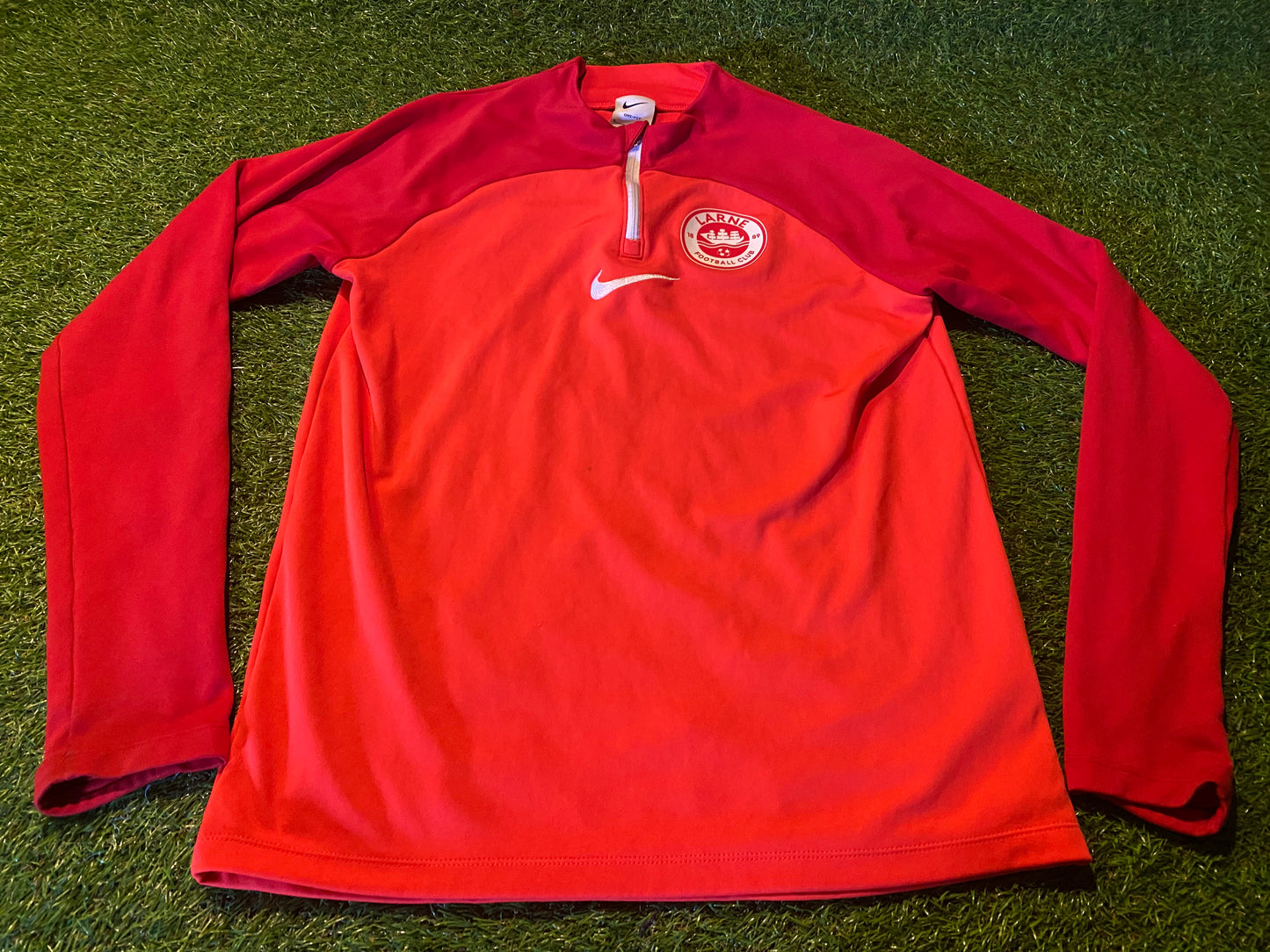Larne FC Ulster Northern Ireland Soccer Football Small Mans Nike Over Training Top