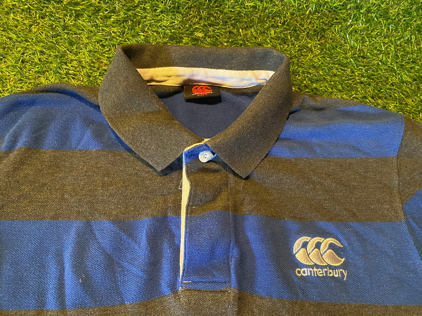 CCC Canterbury Of New Zealand Rugby Union Football Medium Mans Polo Jersey