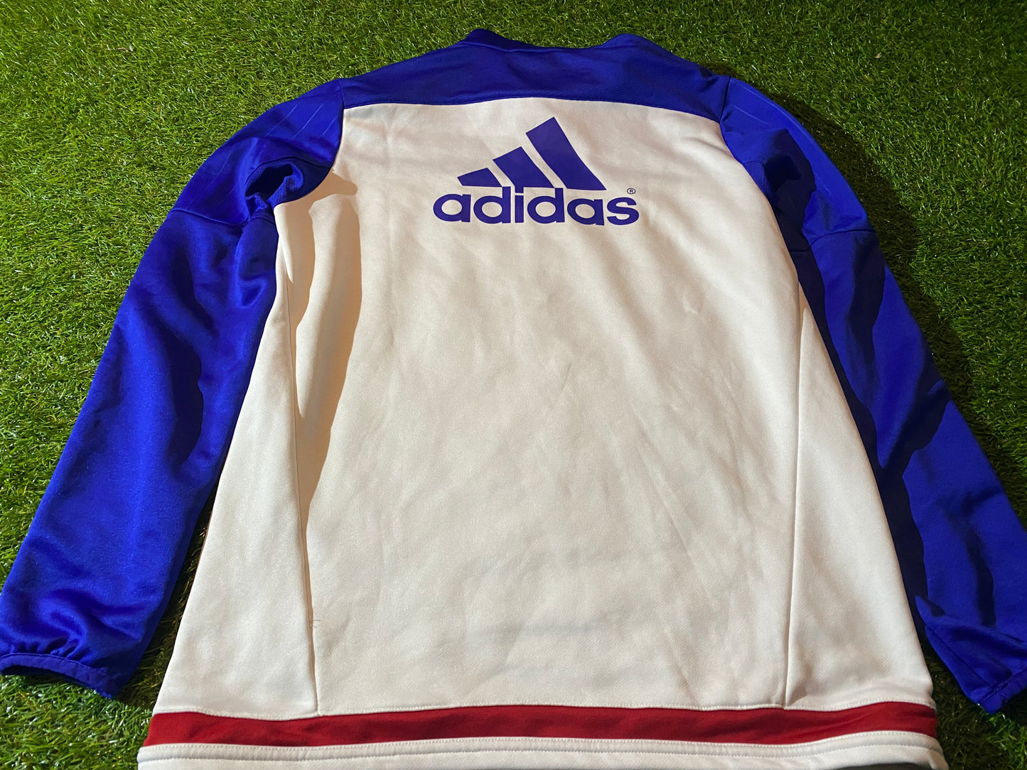 Chelsea FC England Football Youths 15-16 Year Old / Small Mans Adidas Made Training Top