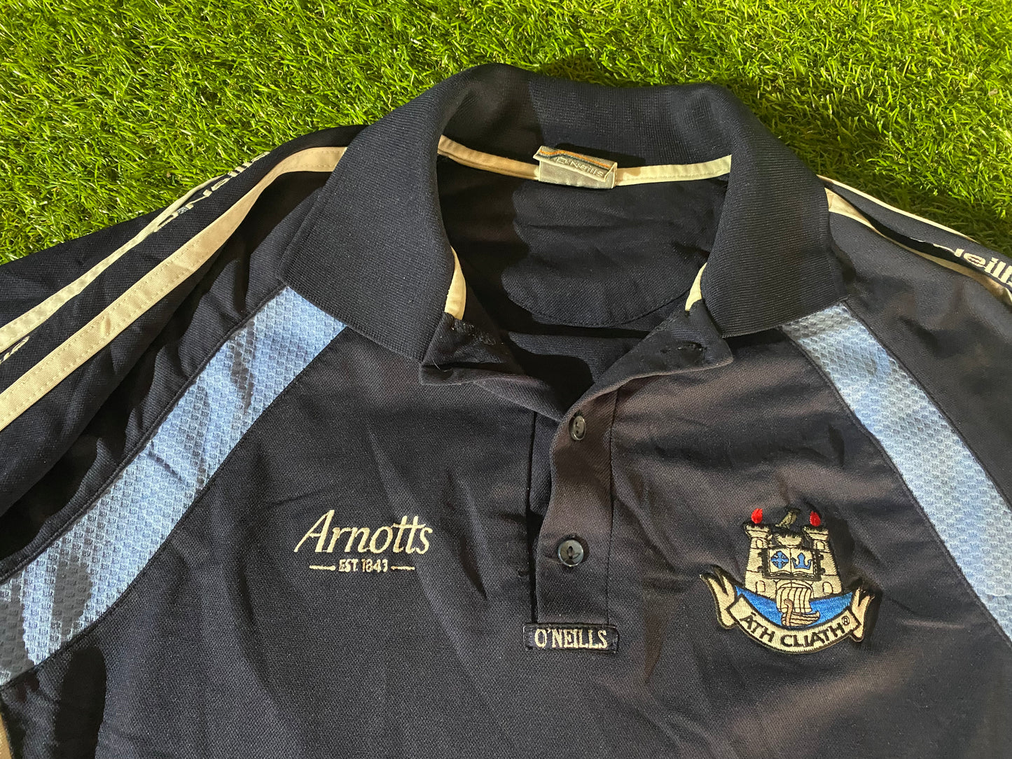 Co Dublin Ath Cliath Eire Ireland GAA Gaelic Football Hurling Large Mans Polo Jersey