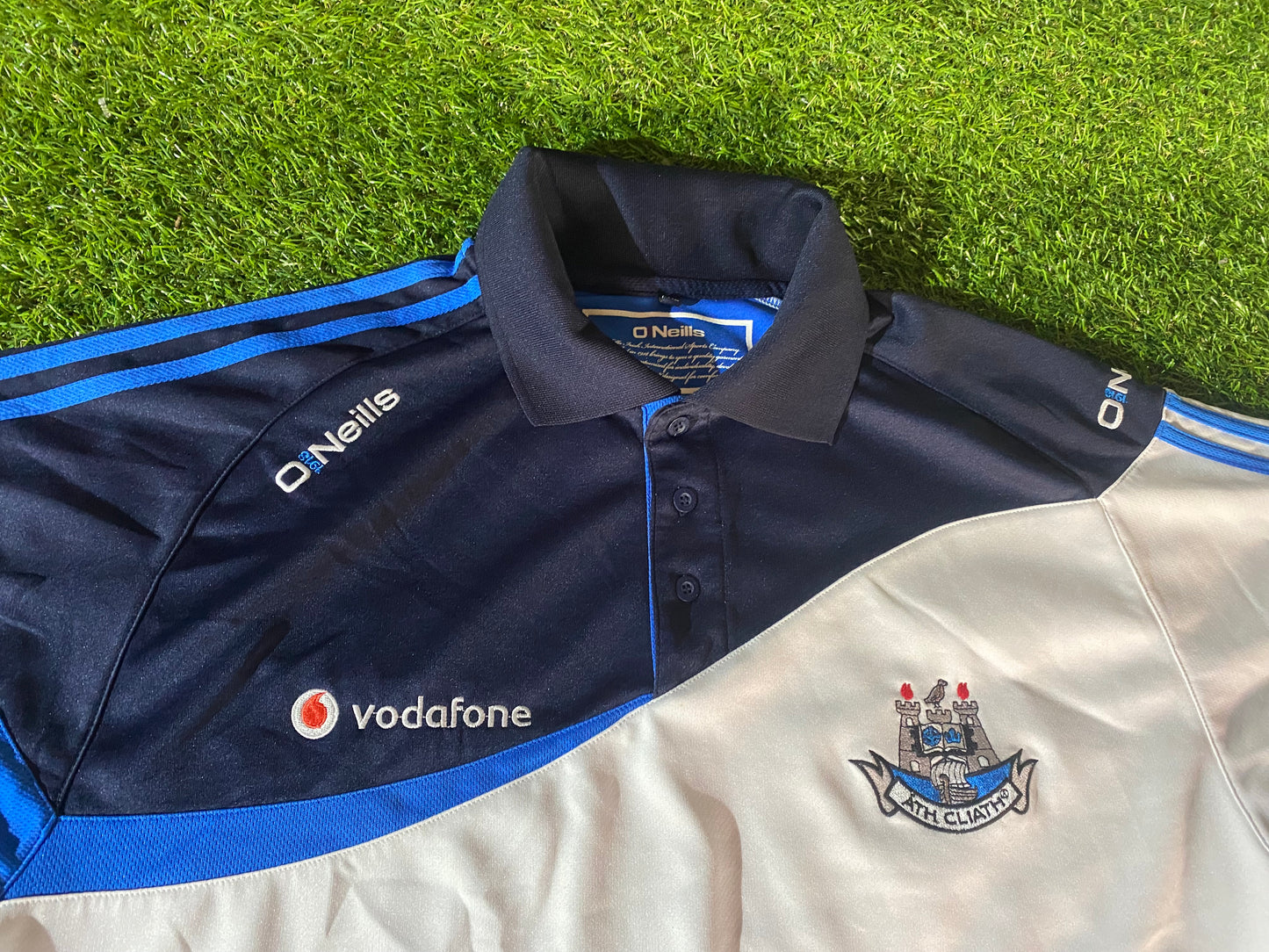 Co Dublin Ath Cliath Eire Ireland GAA Gaelic Football Hurling XL Extra Large Mans Polo Jersey
