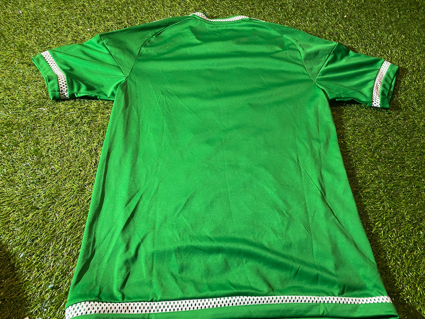 Northern Ireland Ulster GAWA Football Soccer Small Mans Adidas 2014 Home Jersey