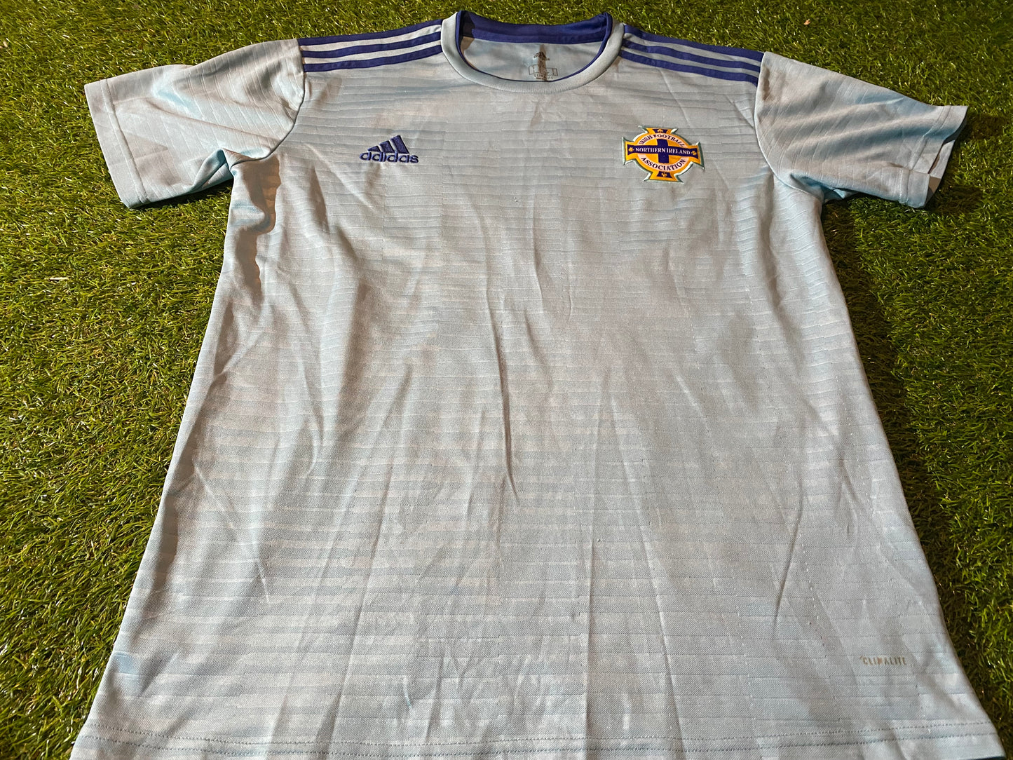 Northern Ireland Ulster GAWA Football Soccer Small Mans Adidas 2018 Away Jersey