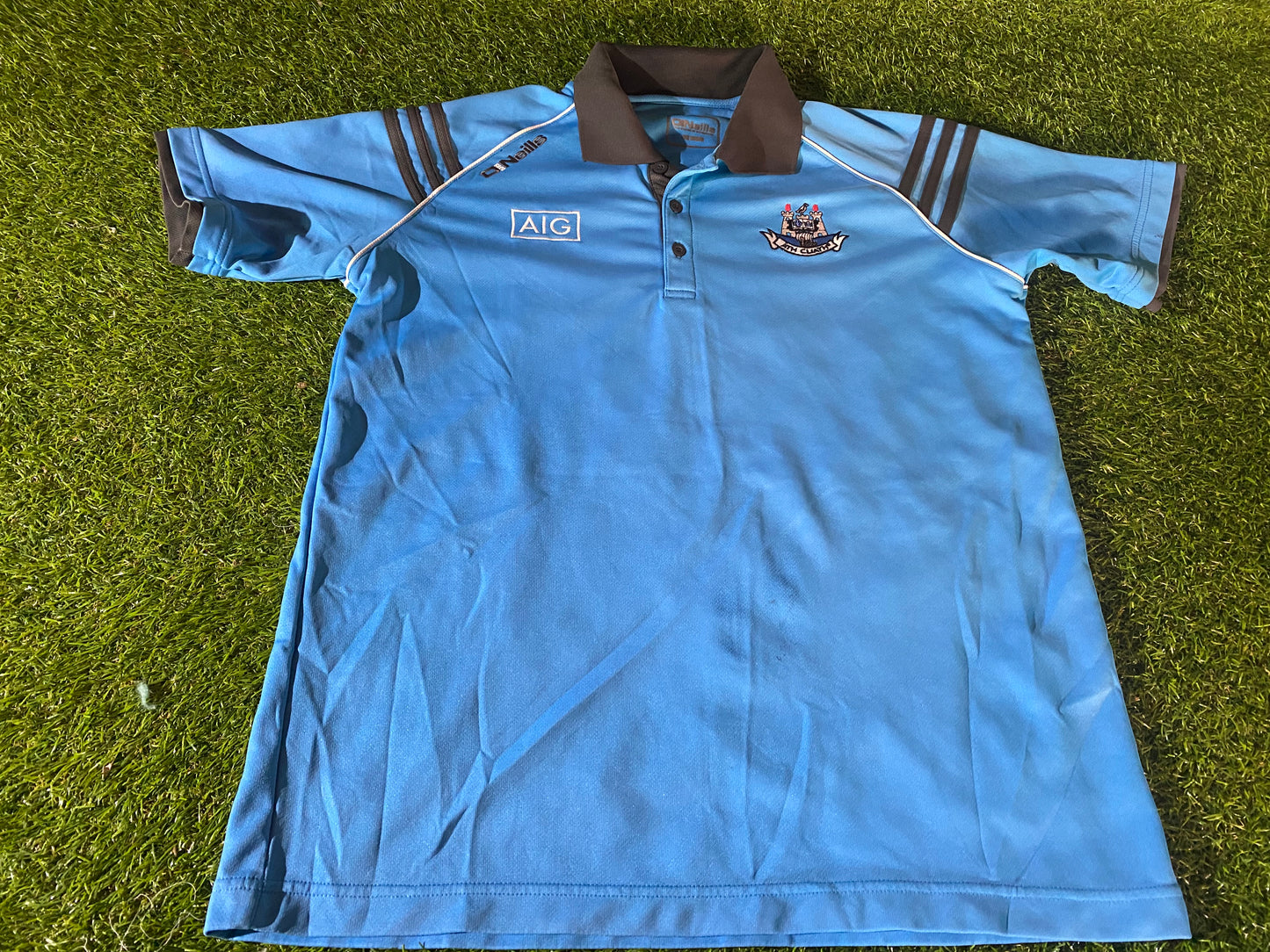 Co Dublin Ath Cliath Eire Ireland GAA Gaelic Football Hurling Medium Mans Polo Jersey