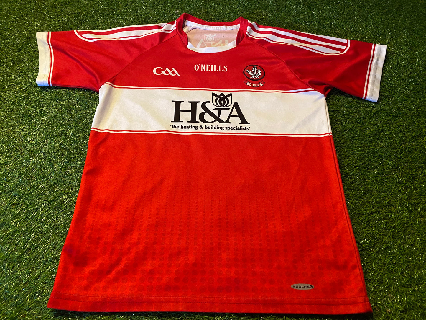 Co Derry Doire Hurling Irish GAA Gaelic Football Ireland Eire Small Mans Jersey