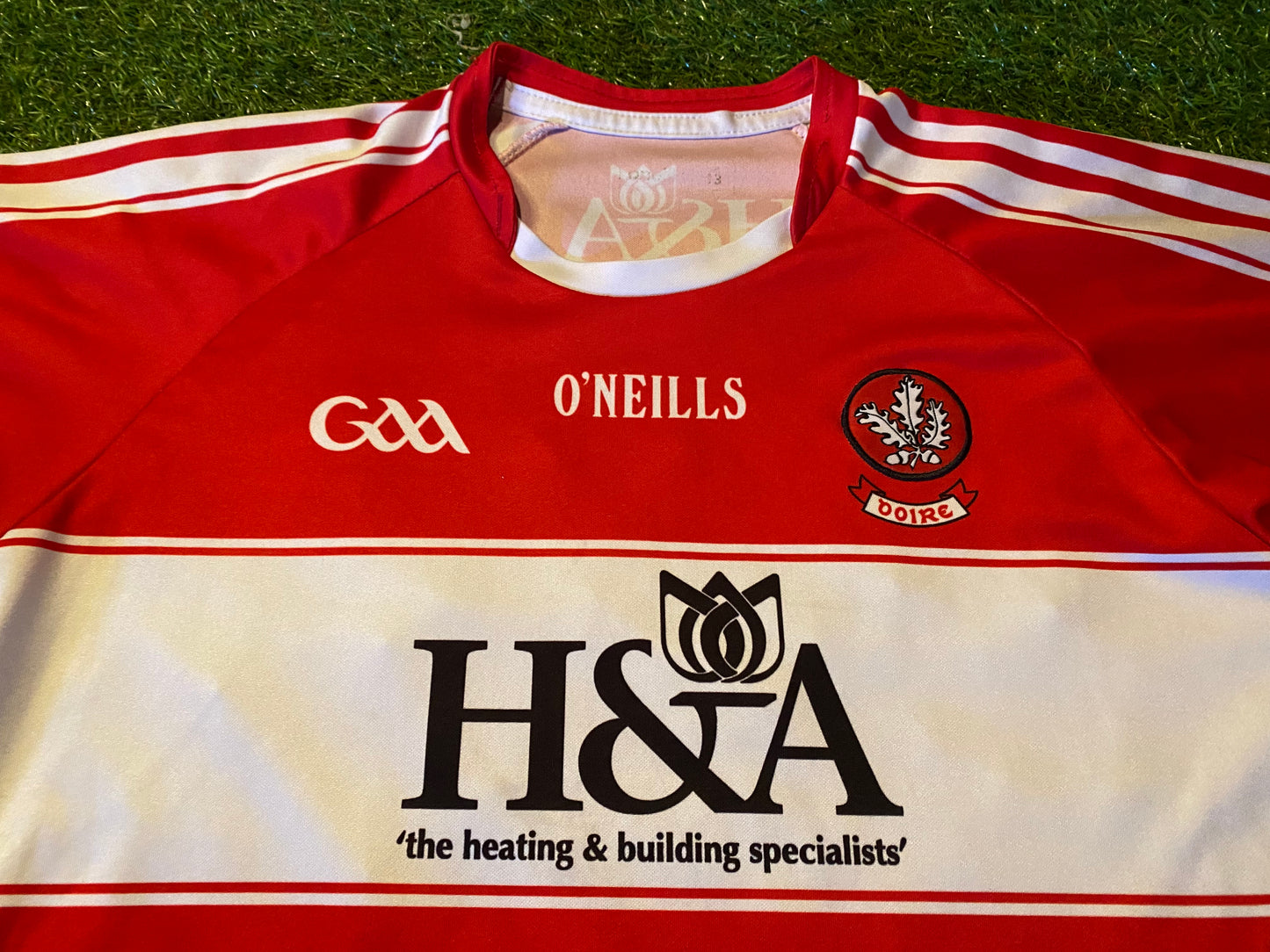 Co Derry Doire Hurling Irish GAA Gaelic Football Ireland Eire Small Mans Jersey
