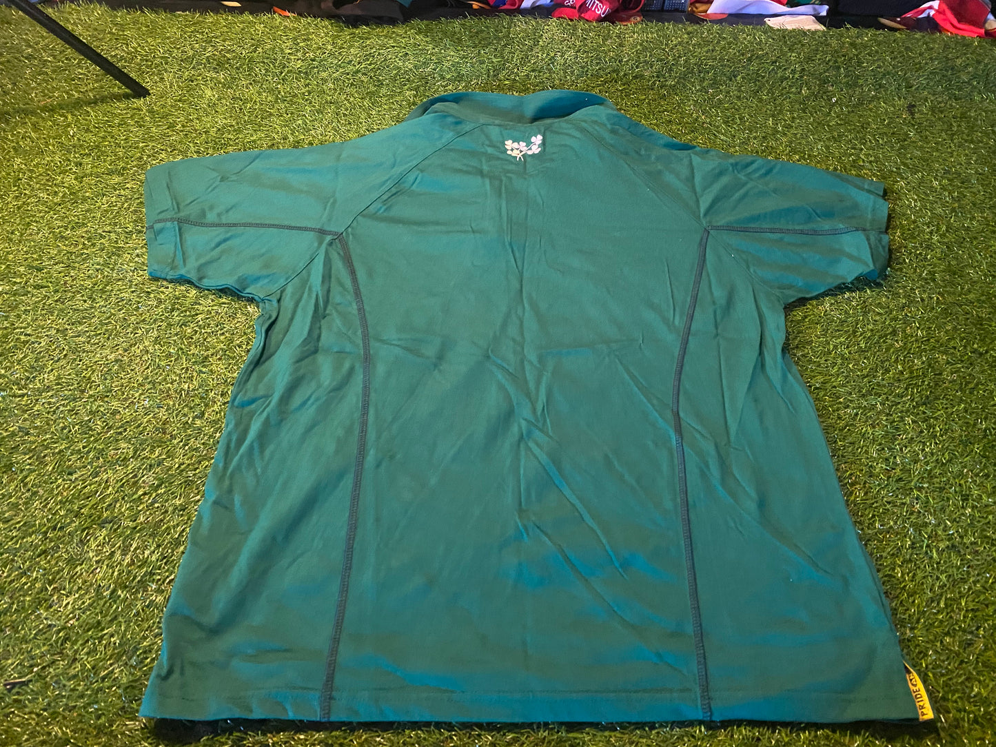 St Patricks Day Ireland Eire Irish Rugby Union Football Large Mans New BNWT Jersey