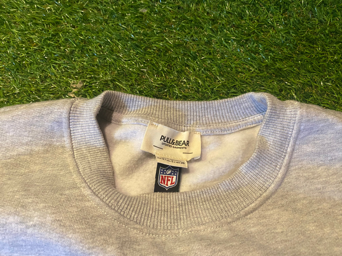 NY New York Giants NFL USA American Football Small Mans Pull & Bear Made Sweater
