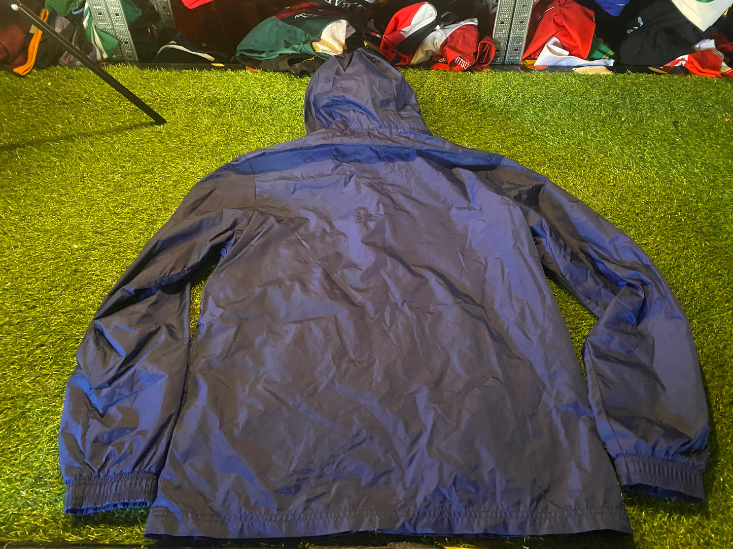 Northern Ireland Football Small Mans Adidas Breathable Lined Weatherproof Hooded Coat