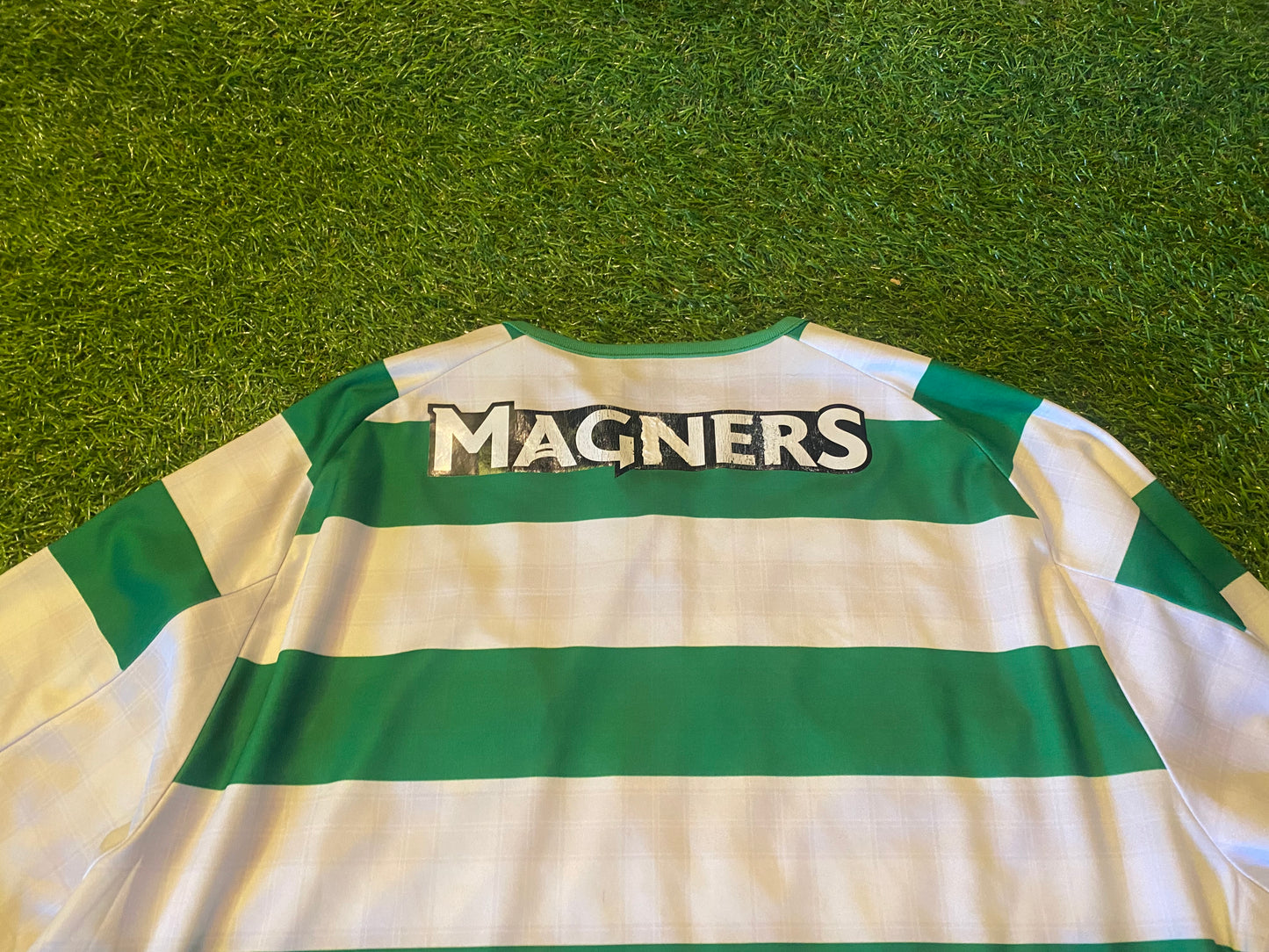 Celtic FC Scotland Scottish Soccer Football Medium Mans New Balance Made HomeJersey