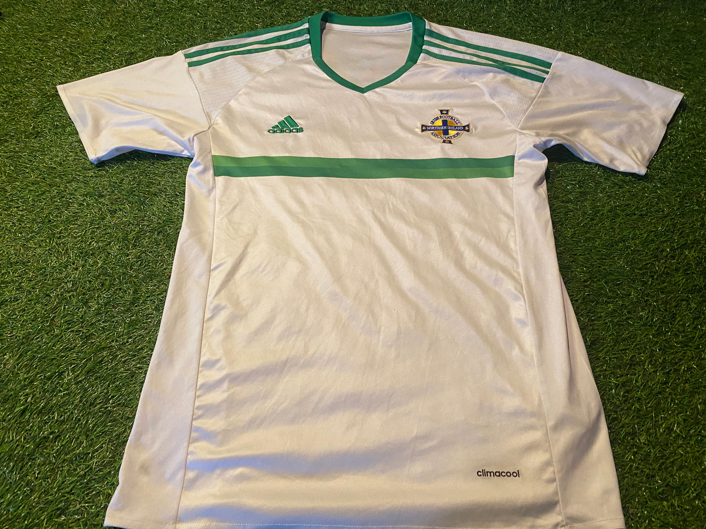 Northern Ireland Football Ulster GAWA Medium Mans Adidas Made S/S 2016 Away Jersey
